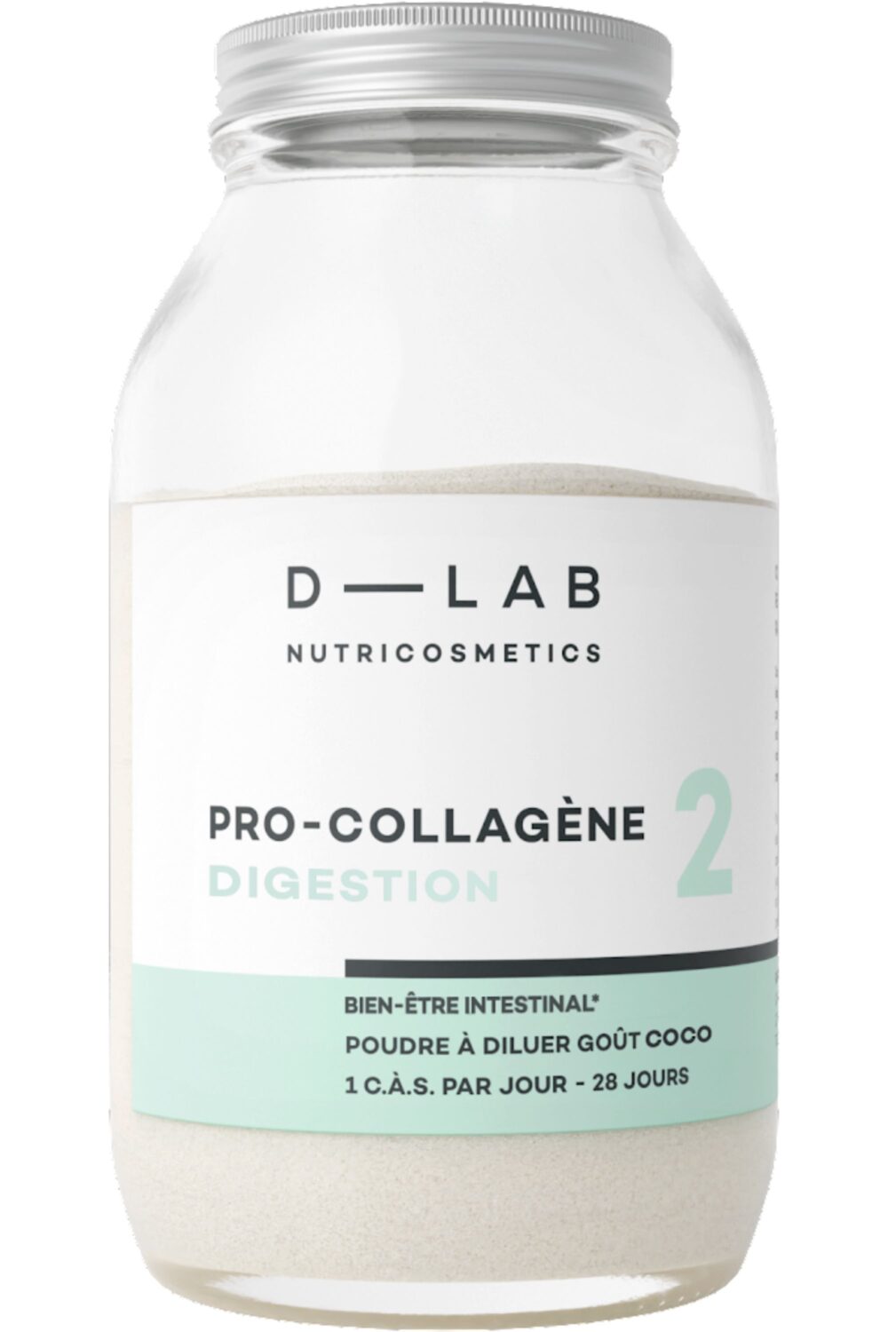 D-LAB Nutricosmetics - Poudre pro-collagène digestion goût coco