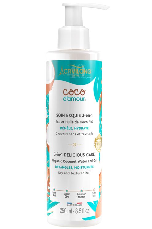 Soin exquis 3-en-1 pour cheveux secs & texturés Coco d'Amour