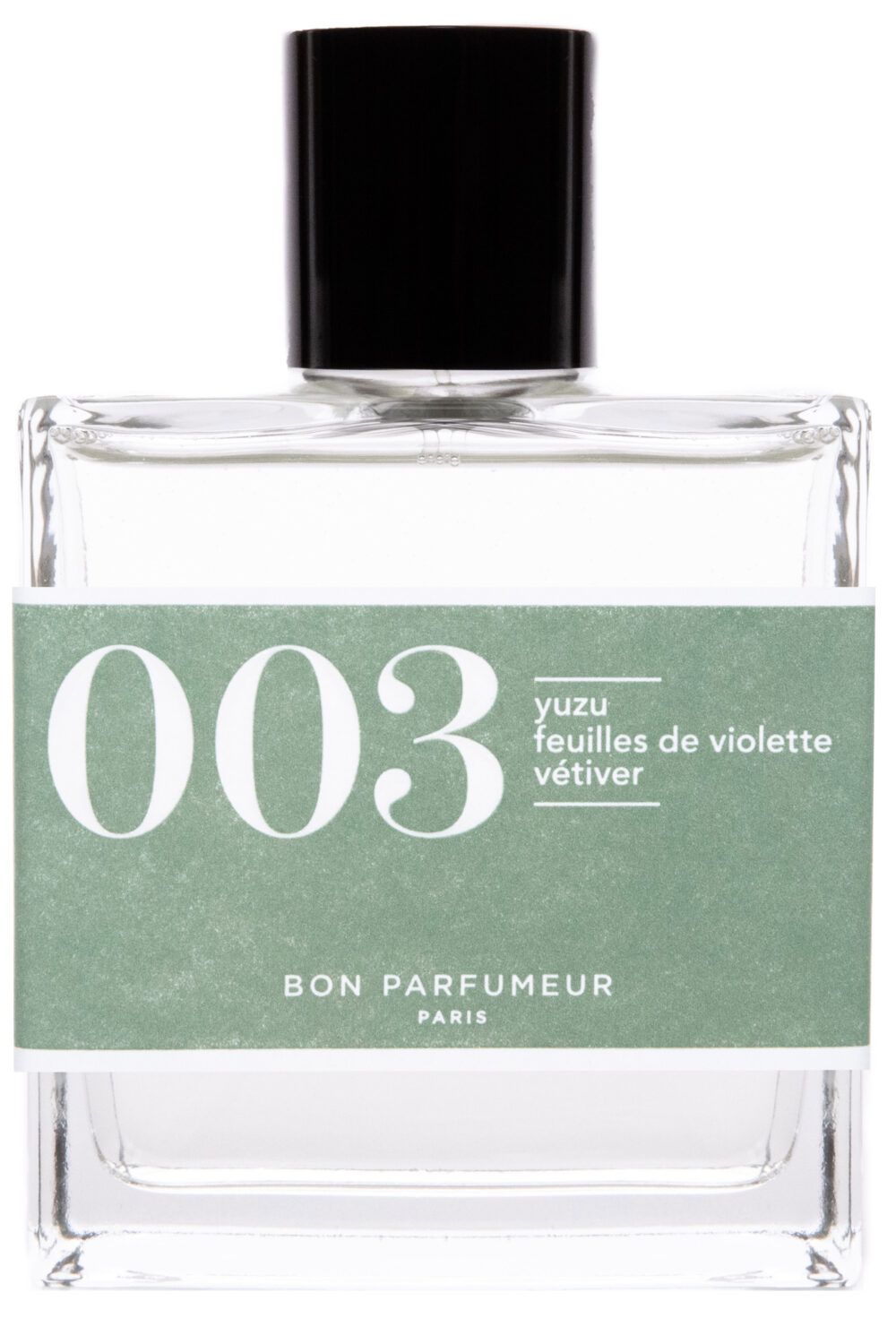 Bon Parfumeur Paris - 003 Yuzu feuille de violette vétiver Eau de Cologne 100mL