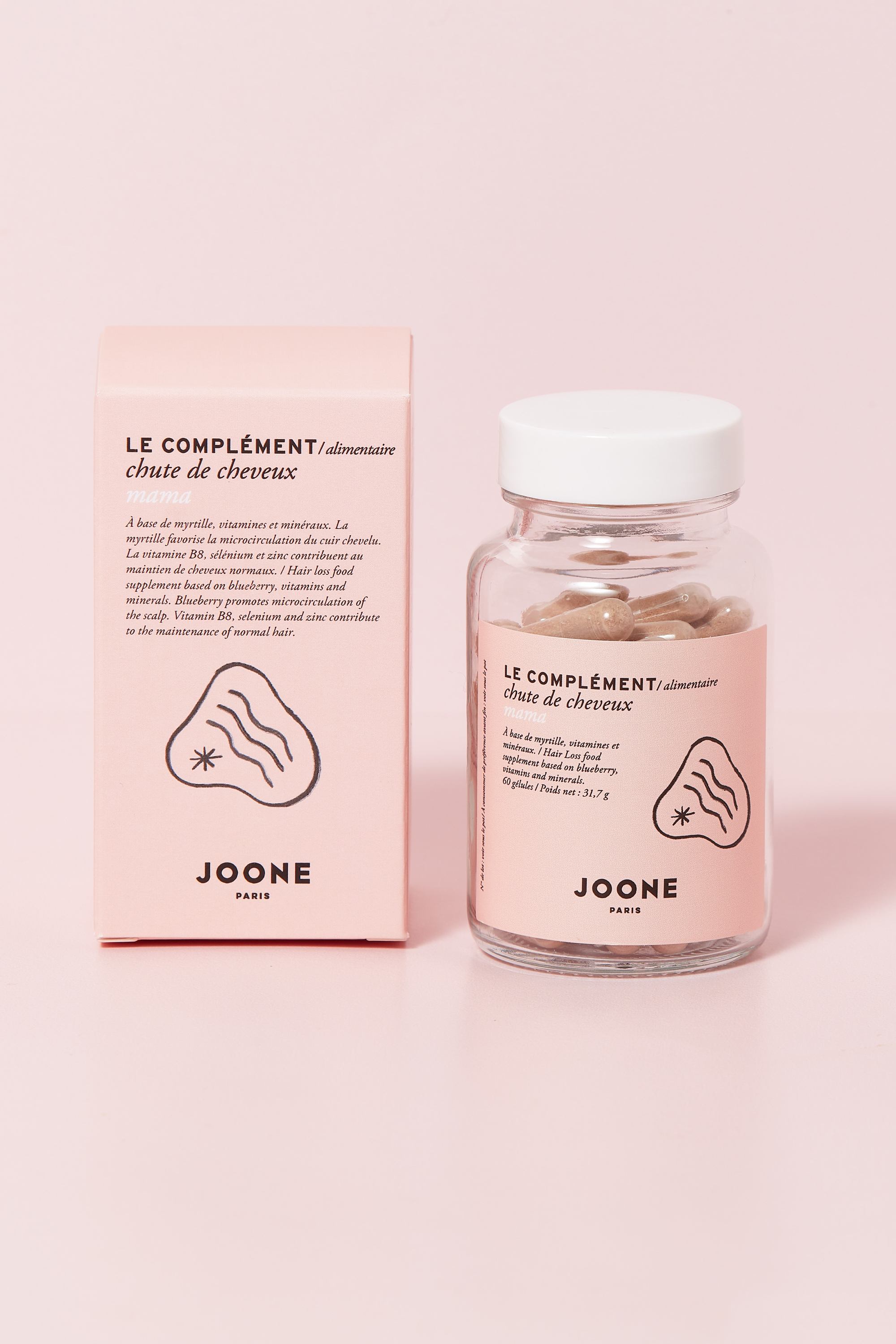 Compléments alimentaires cheveux redynamisés Parfait