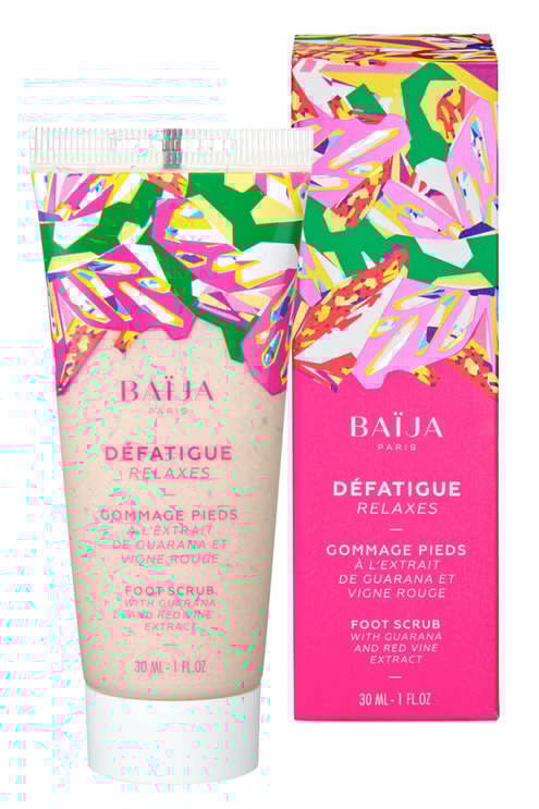 Gommage pieds défatigant