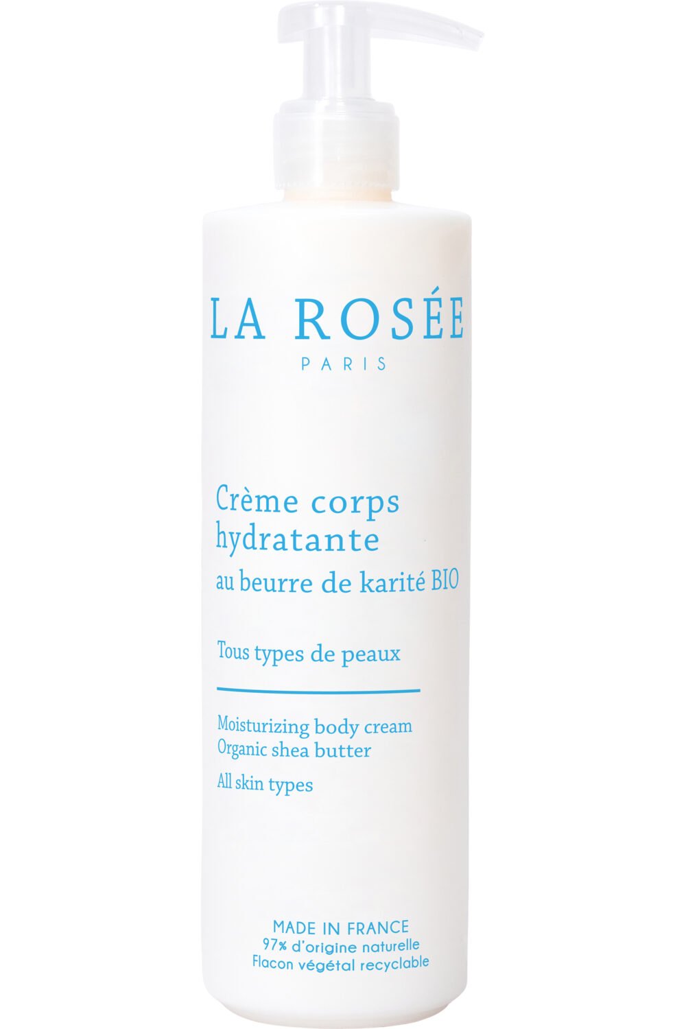La Rosée - Crème corps hydratante au beurre de karité 400ml