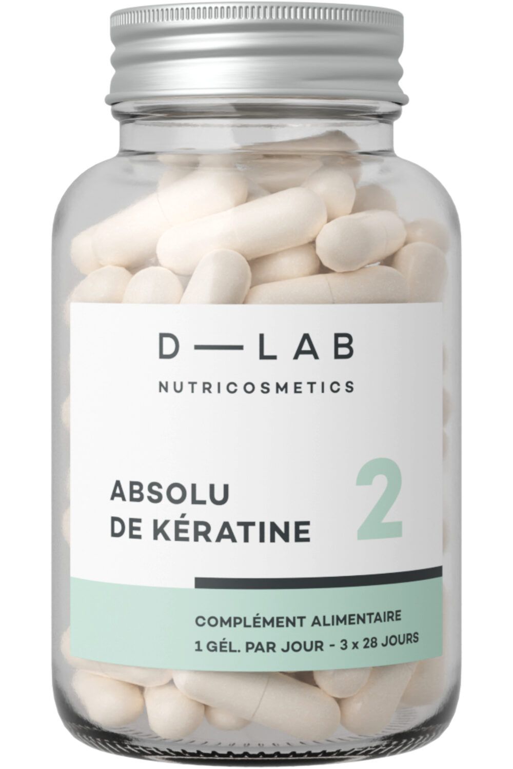 D-LAB NUTRICOSMETICS - New pack Absolution de Kératine 3 mois