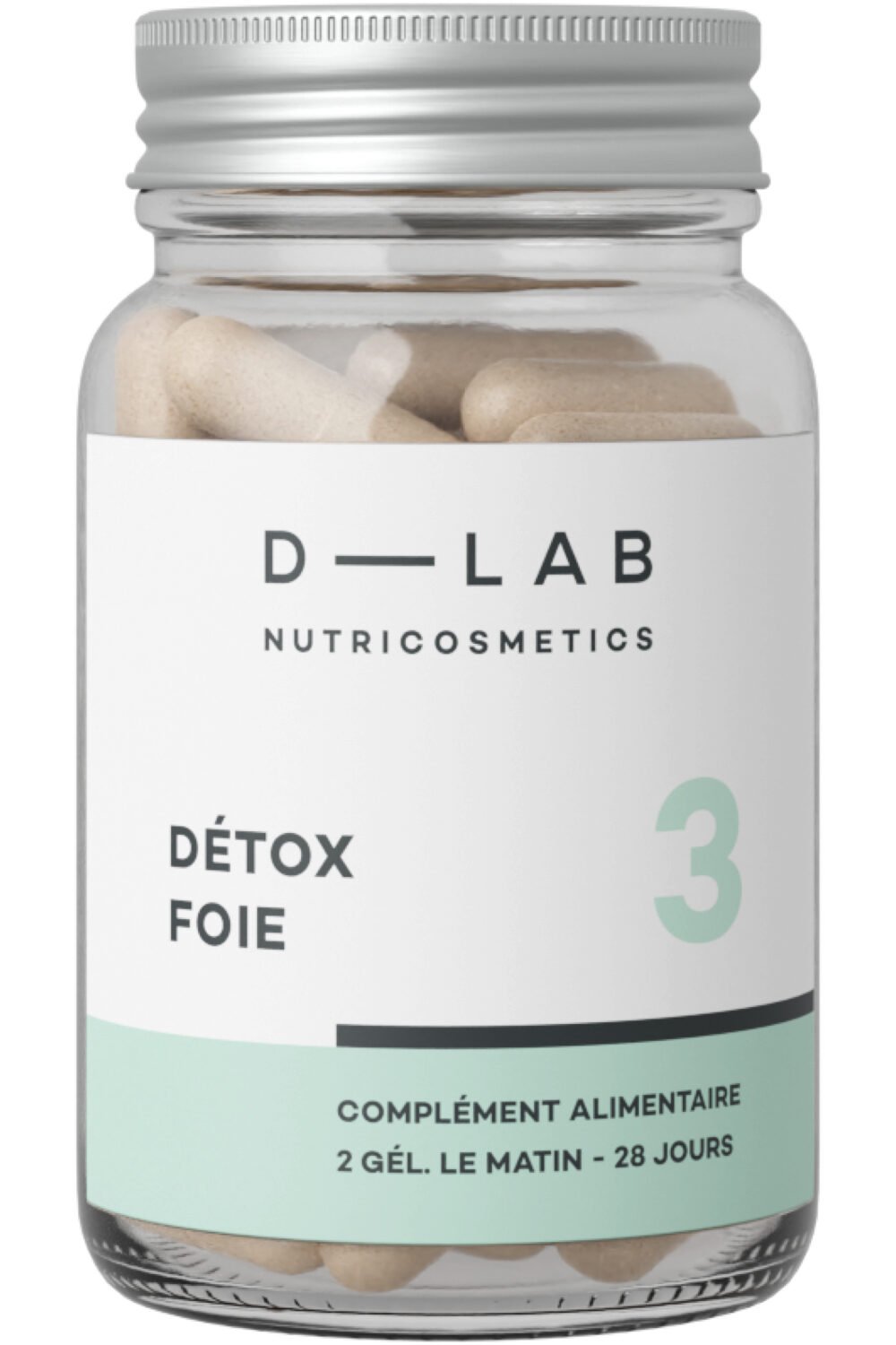 D-LAB Nutricosmetics - Complément alimentaire Détox Foie 1 mois