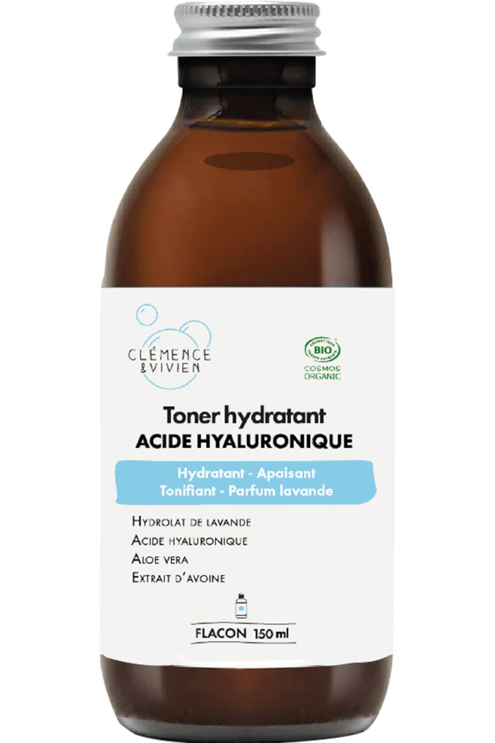 Clémence et Vivien - Toner hydratant à l'acide hyaluronique bio