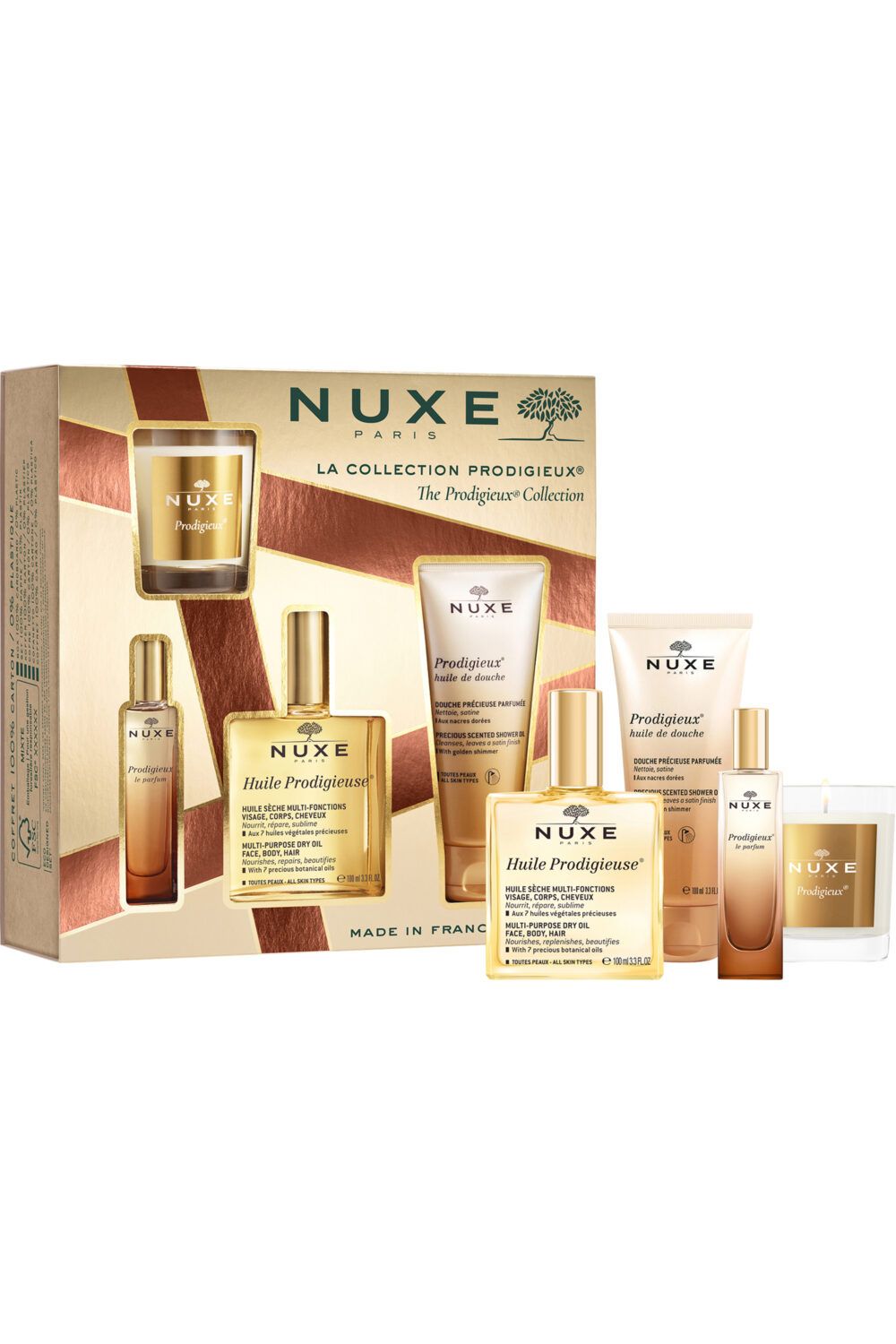 Nuxe - Coffret La Collection Prodigieux® avec l’Huile Prodigieuse 100ml
