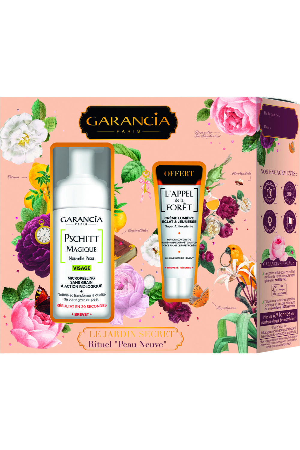 Garancia - Coffret peau neuve + crème lumière Appel de la Forêt 20ml offerte