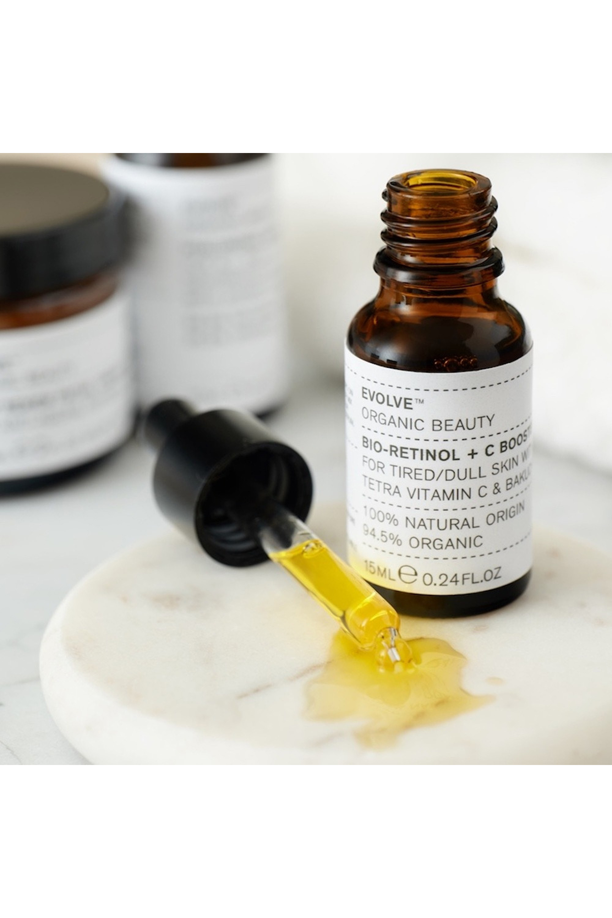Huile visage éclat Bio-Retinol + C Booster