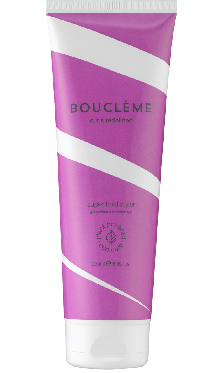 Gel coiffant pour cheveux bouclés et frisés