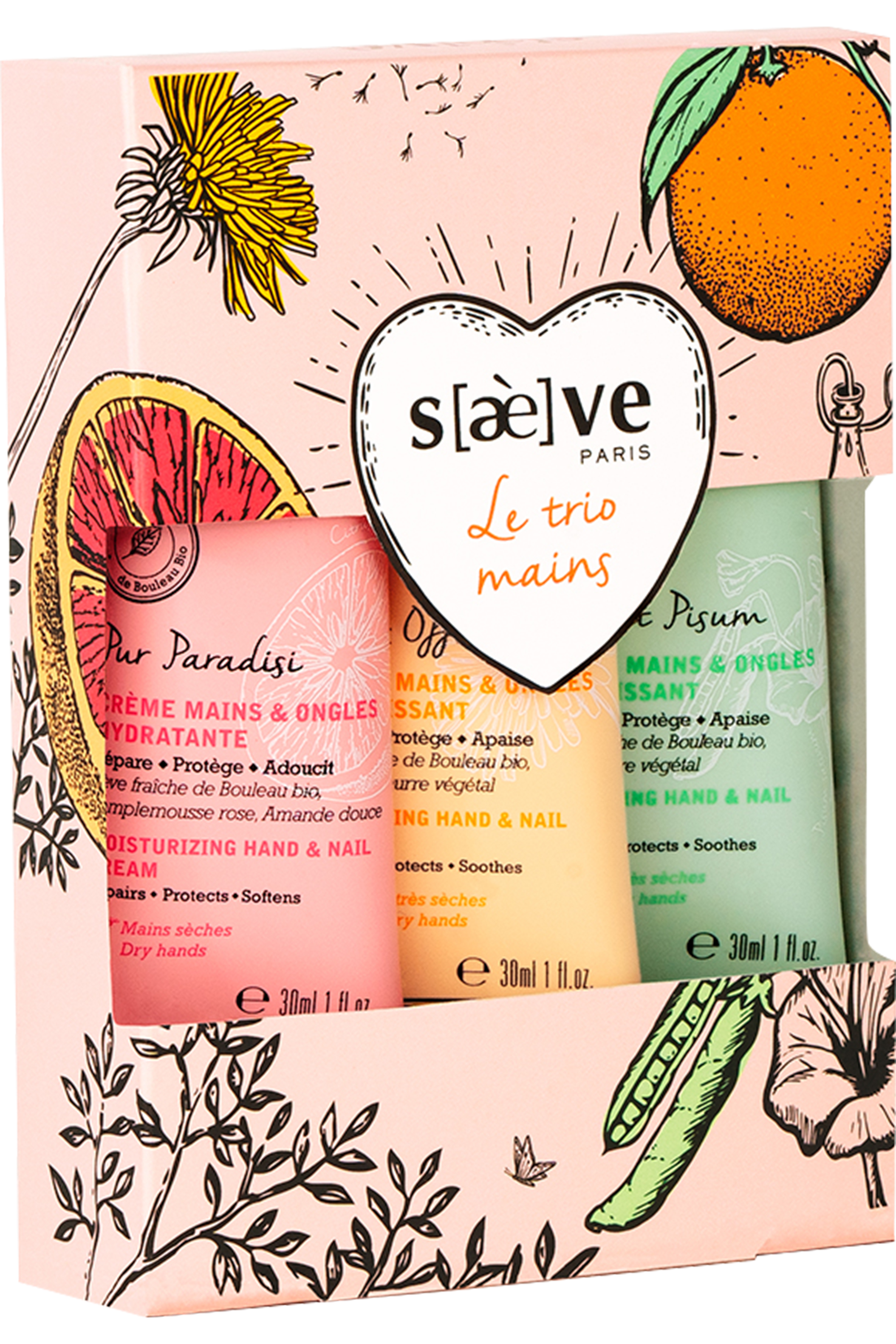 Trio de 3 soins mains