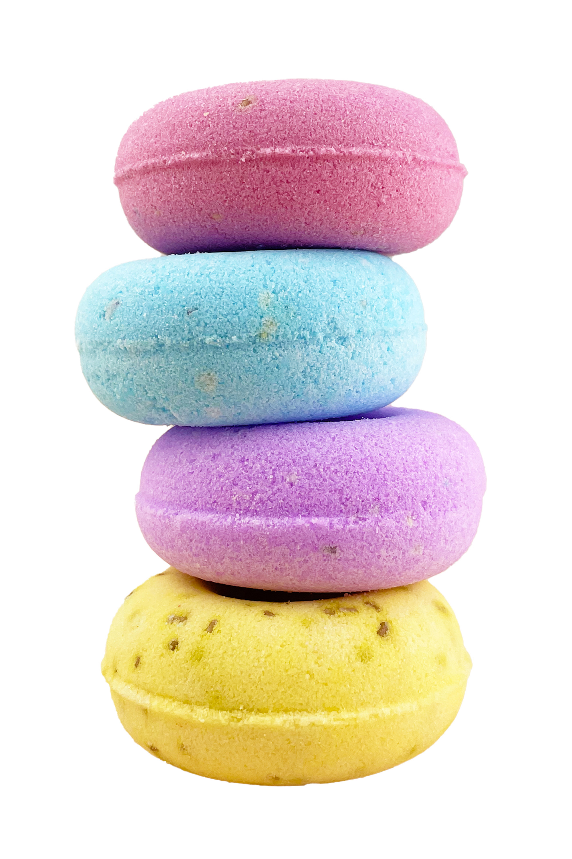 Coffret de 4 donuts effervescents