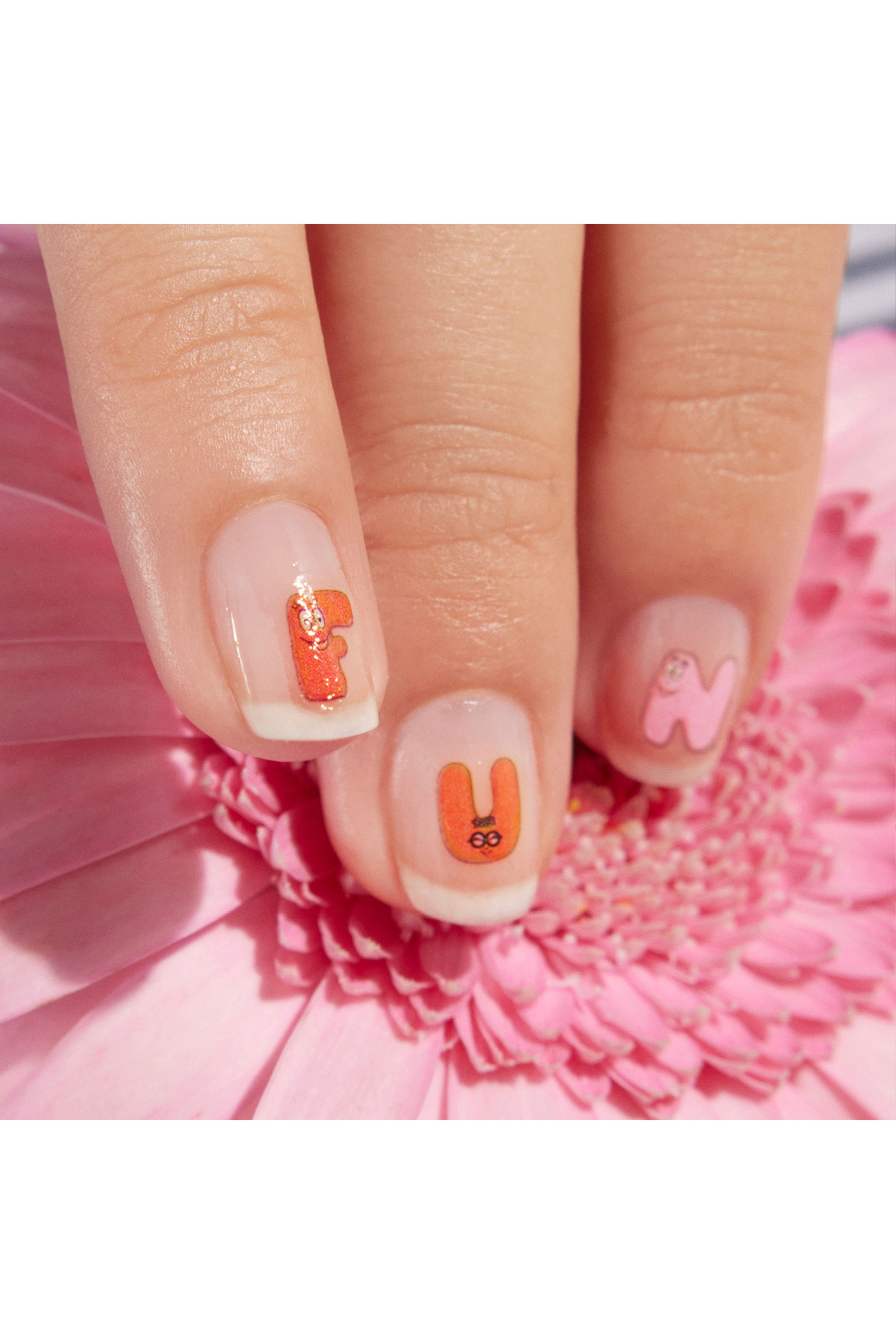 Tatouages peau & ongles Collection Barbapapa