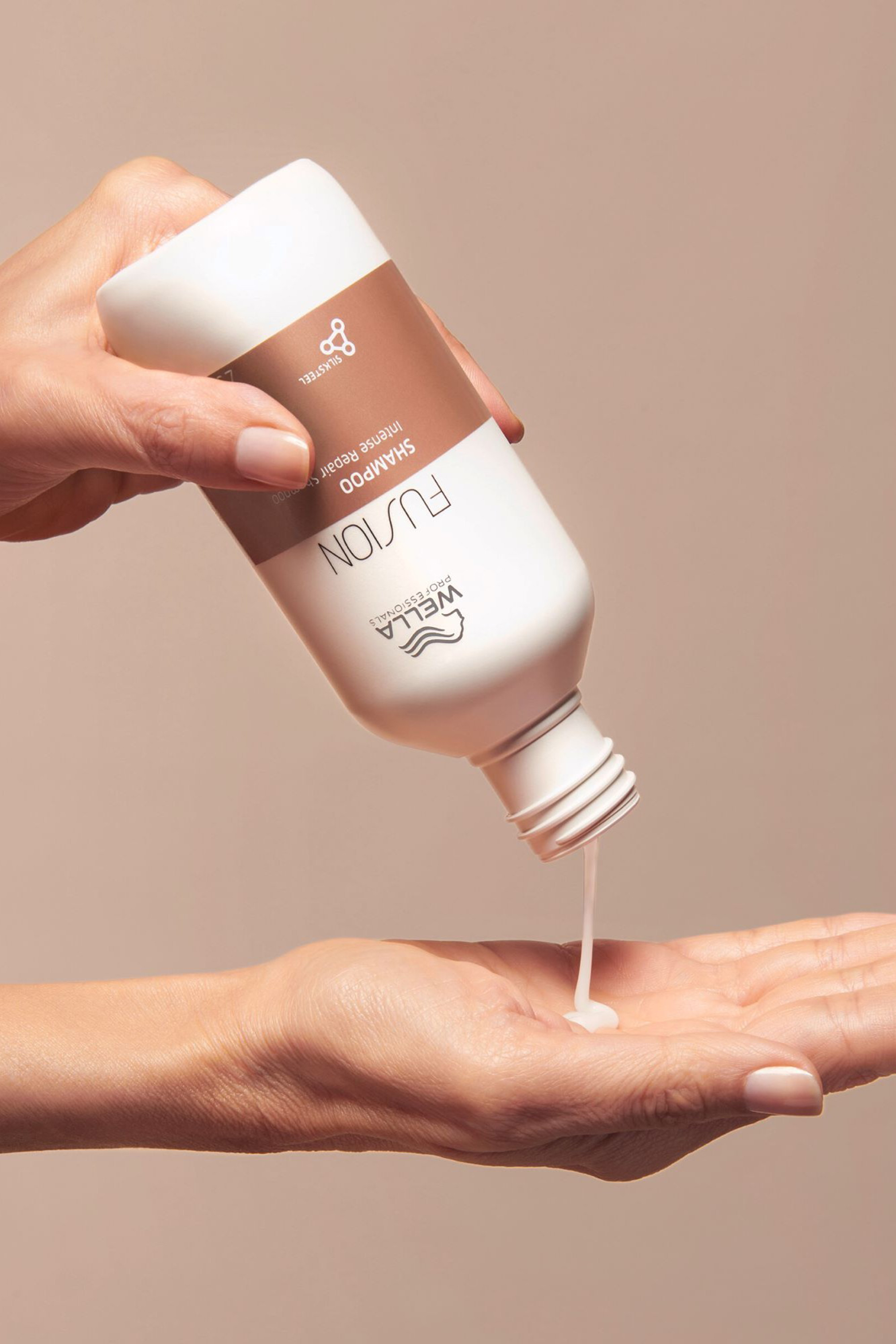 Shampoing réparation intense pour cheveux abîmés et fragilisés Fusion