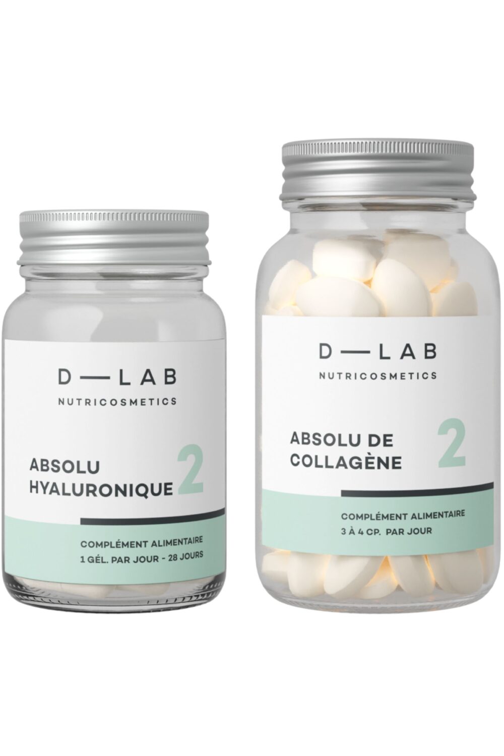 D-LAB Nutricosmetics - Compléments alimentaires duo Nutrition-Absolue