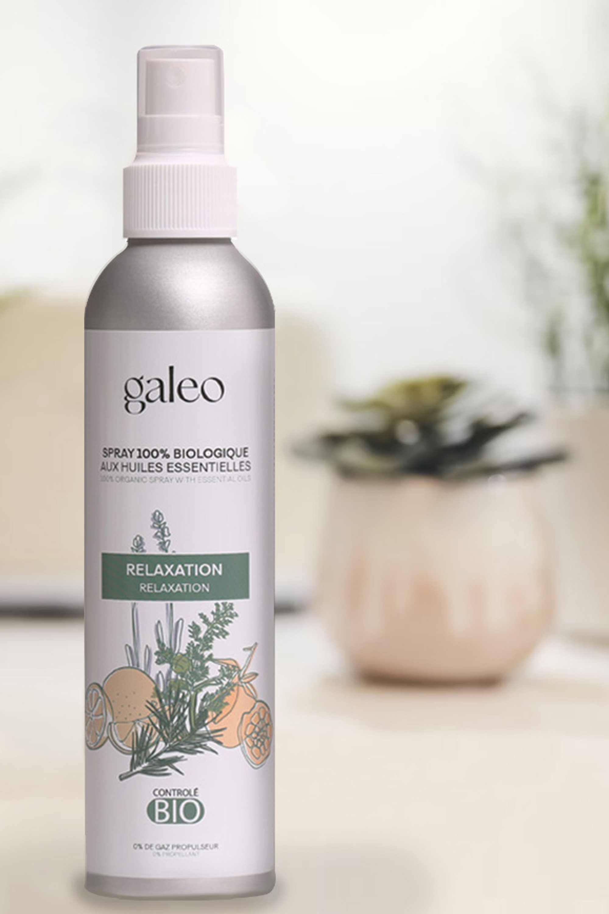 Spray d’intérieur biologique Relaxation