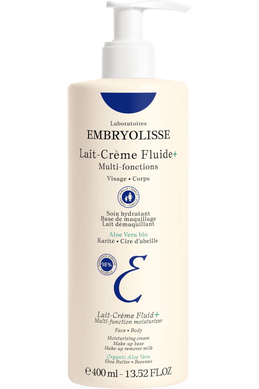 Embryolisse - Lait-Crème Fluide+ rechargeable 400 ml