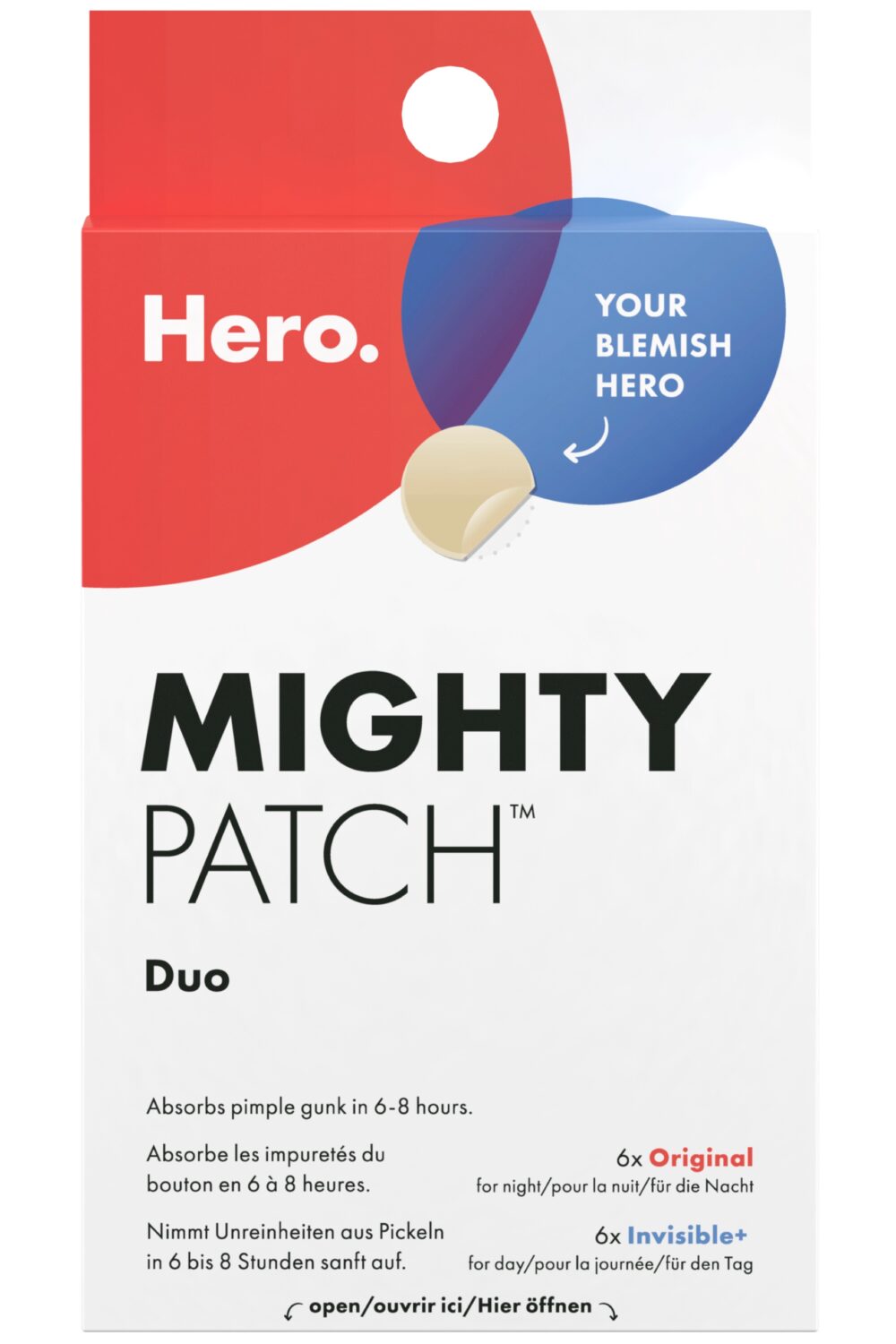 Hero. - Patchs boutons Mighty Patch Duo