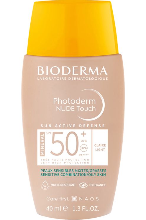 Crème solaire teintée Photoderm Nude Minéral SPF50+ Teinte Claire