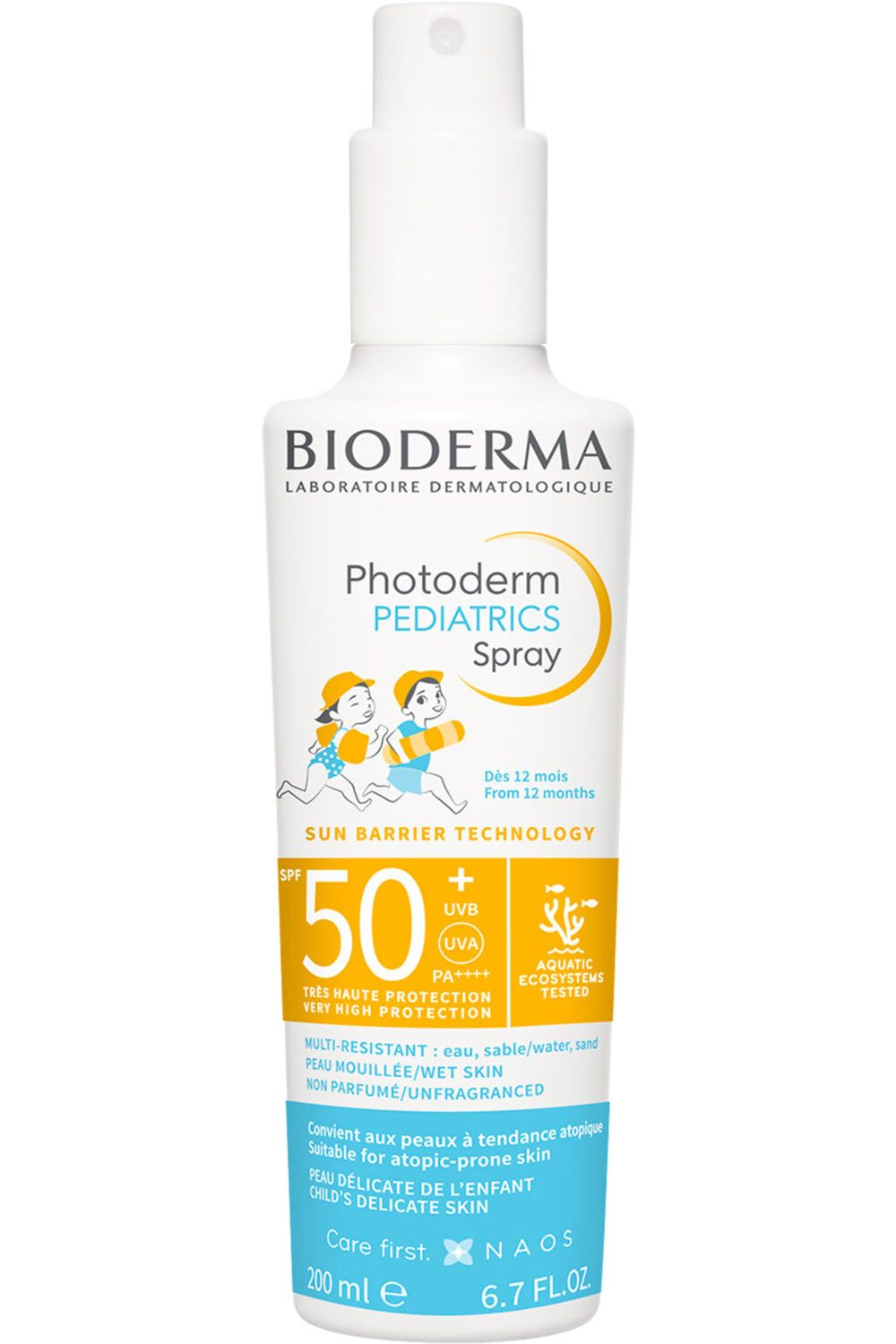 Bioderma - Spray solaire Photoderm Pediatrics SPF50+