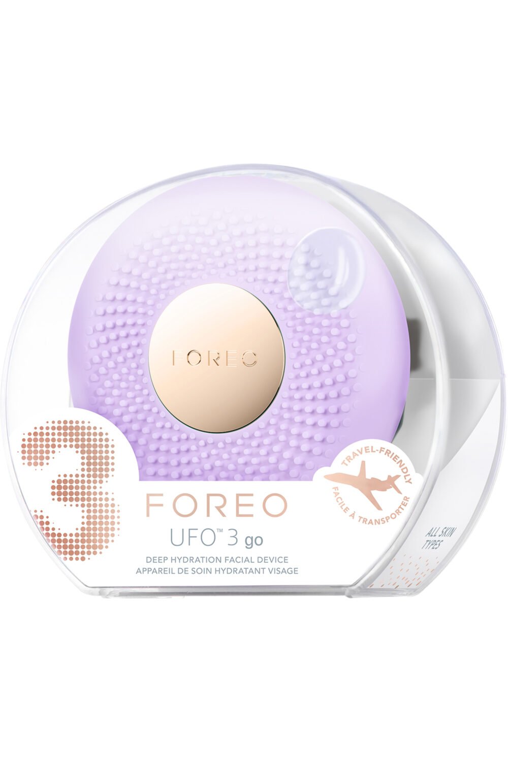 Foreo - Brosse nettoyante visage UFO™ 3 go