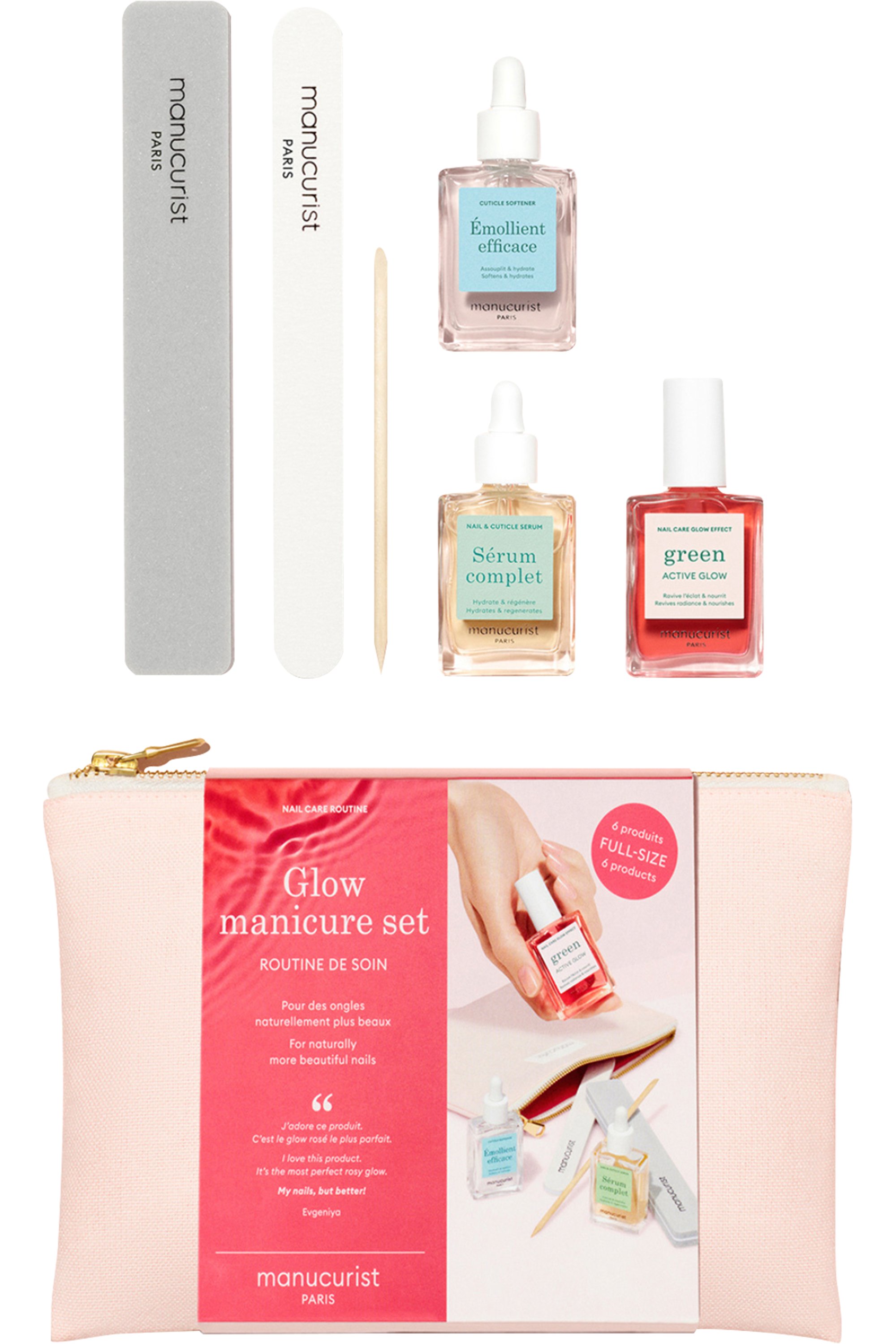 Manucurist - Kit routine soins des ongles Glow Manucure Set - Blissim