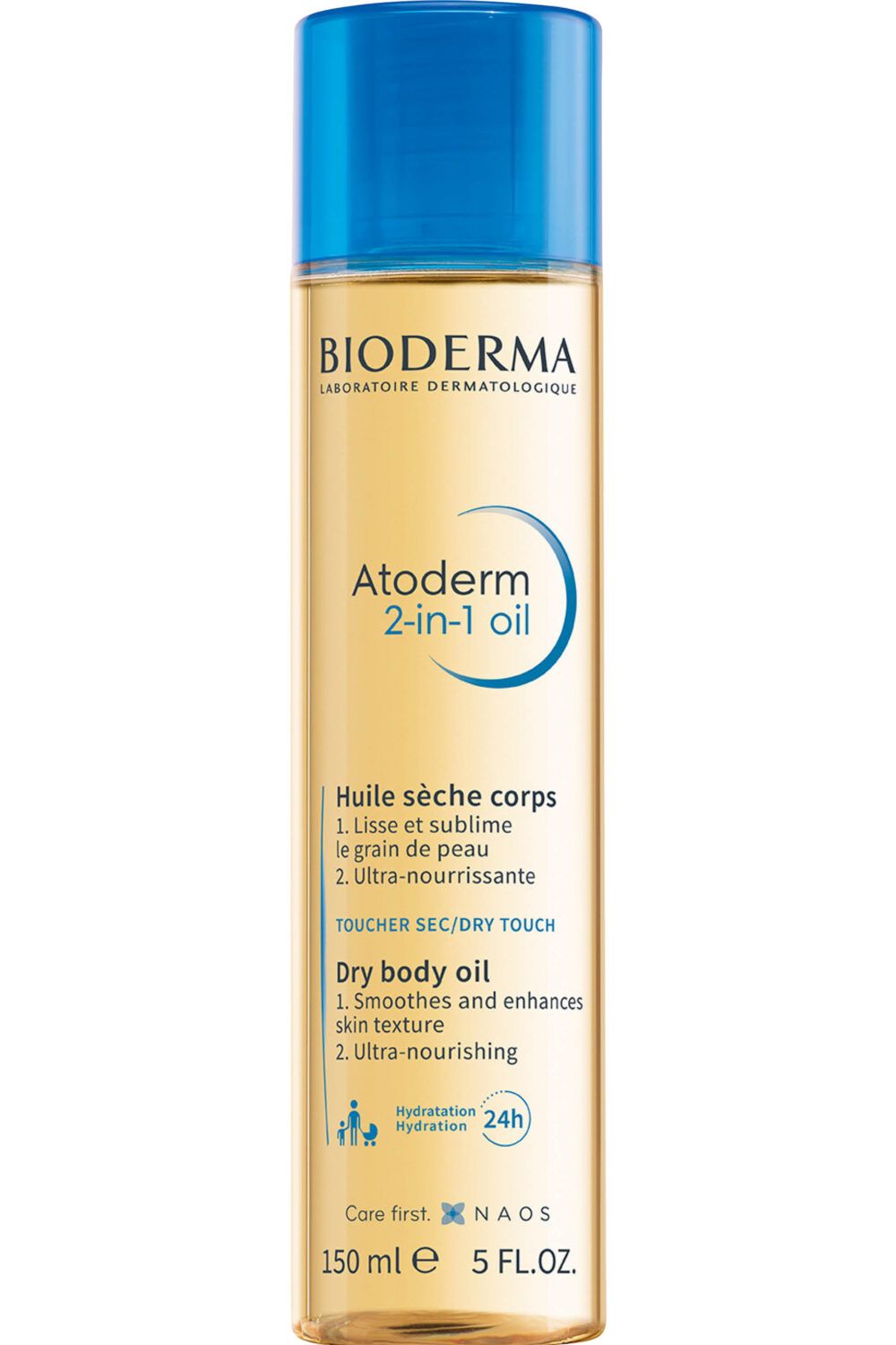 Bioderma - Huile sèche corps 2 en 1 Atoderm