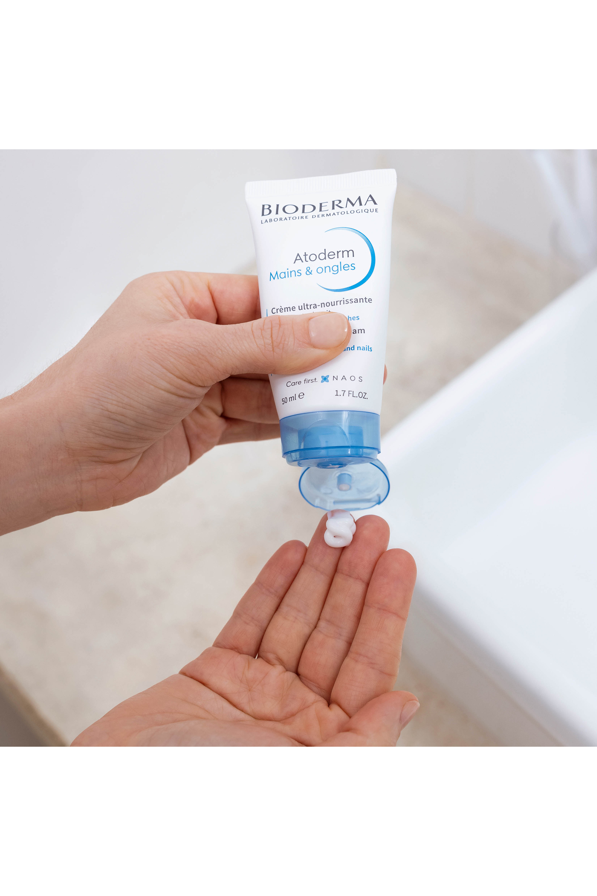 Lot de 2 crèmes mains et ongles réparatrice Atoderm