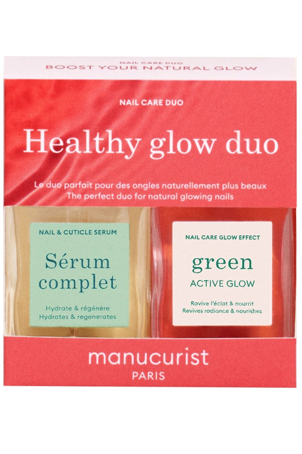 Manucurist - Duo de soin ongles Healthy Glow duo