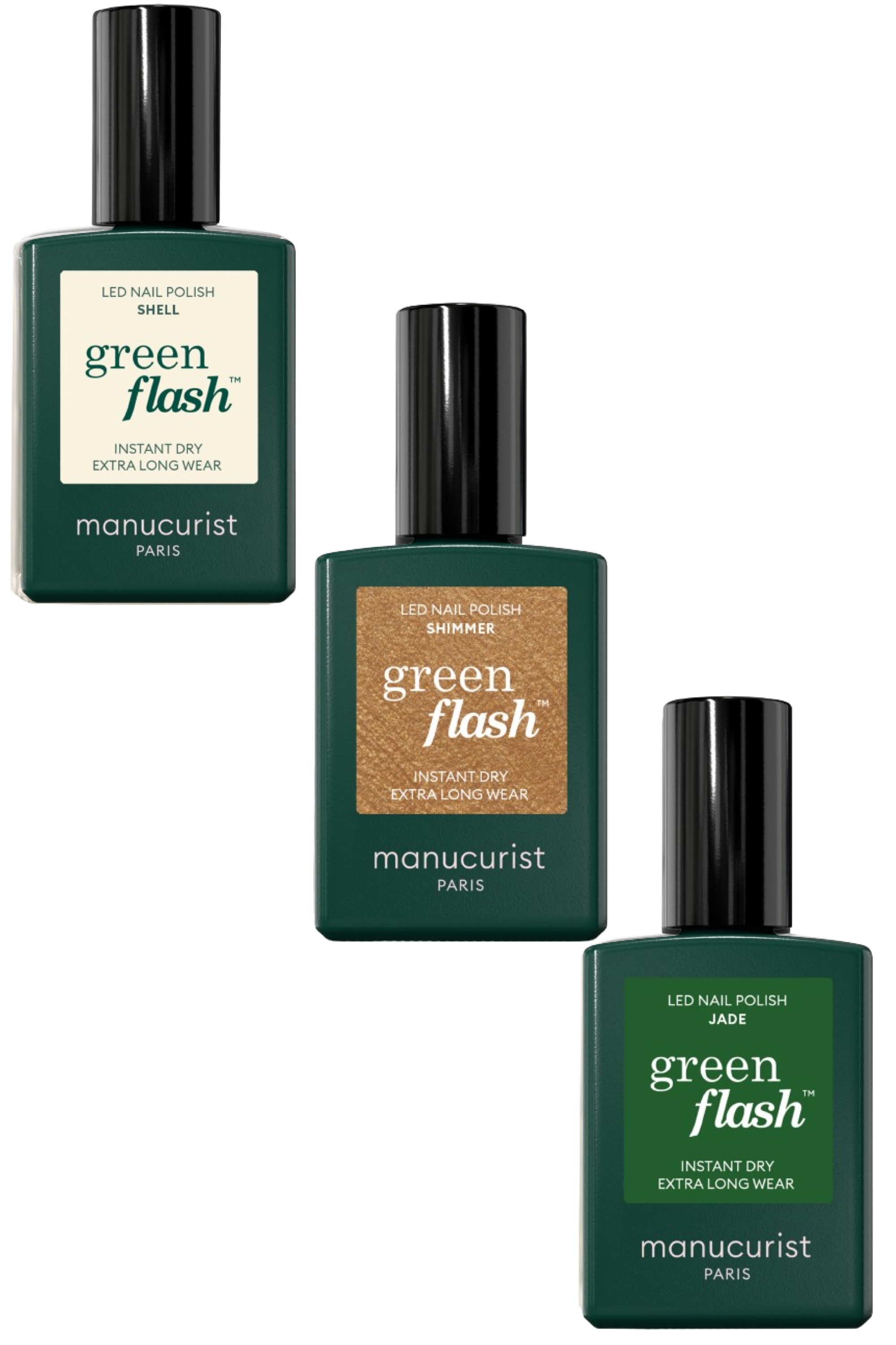 Vernis Green Flash Collection Space Odyssey