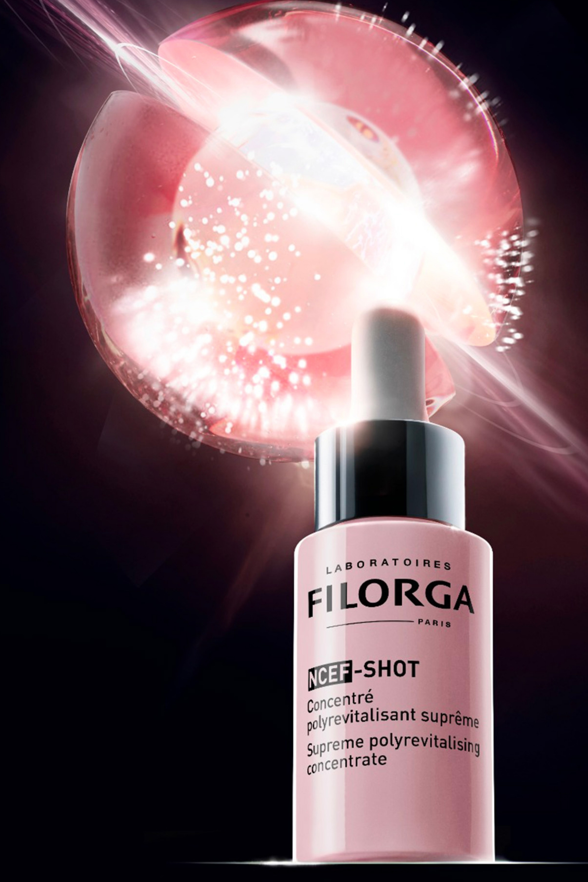 Sérum concentré anti rides, fermeté & éclat Ncef-Shot