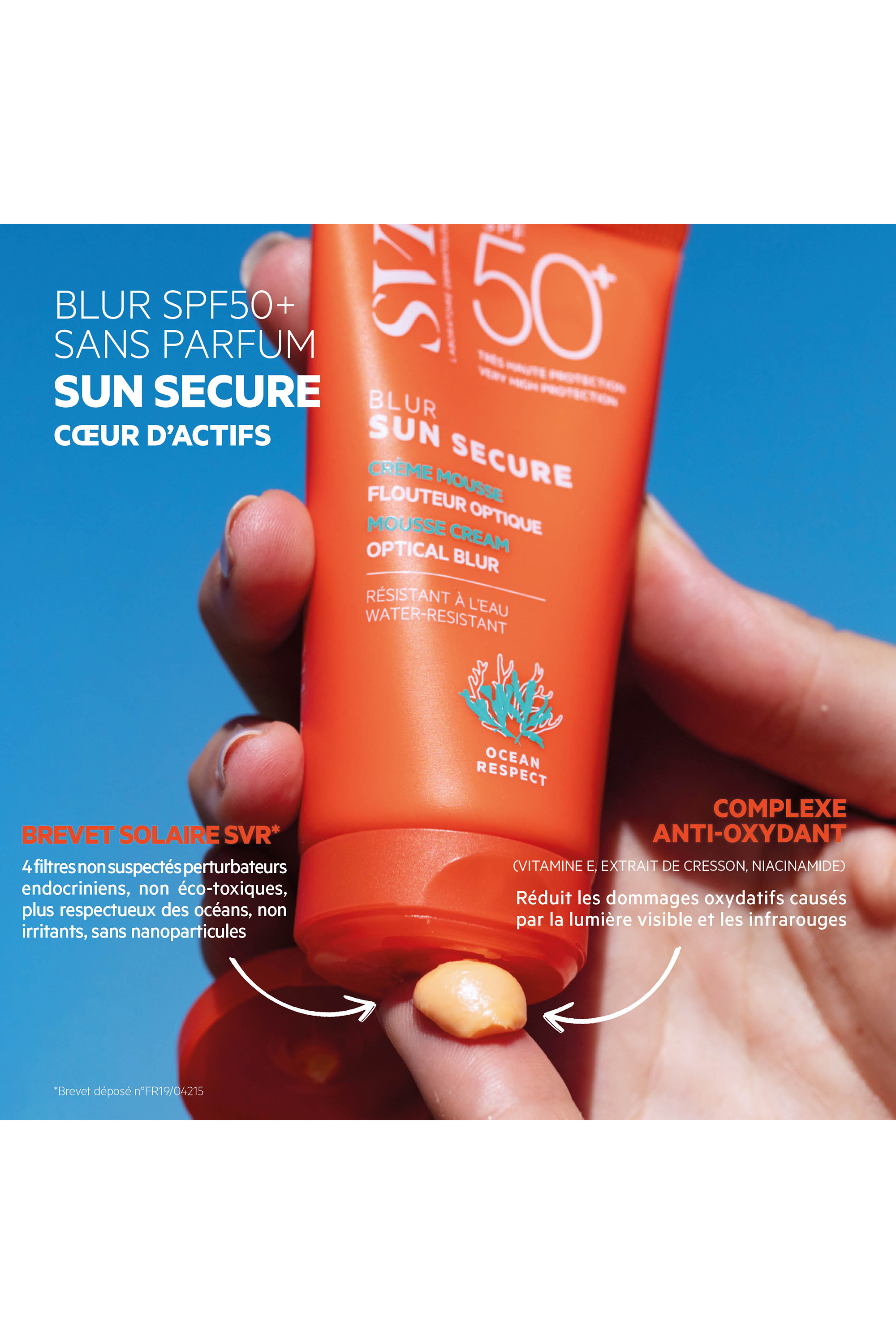 Crème solaire Sun Secure Blur SPF50+