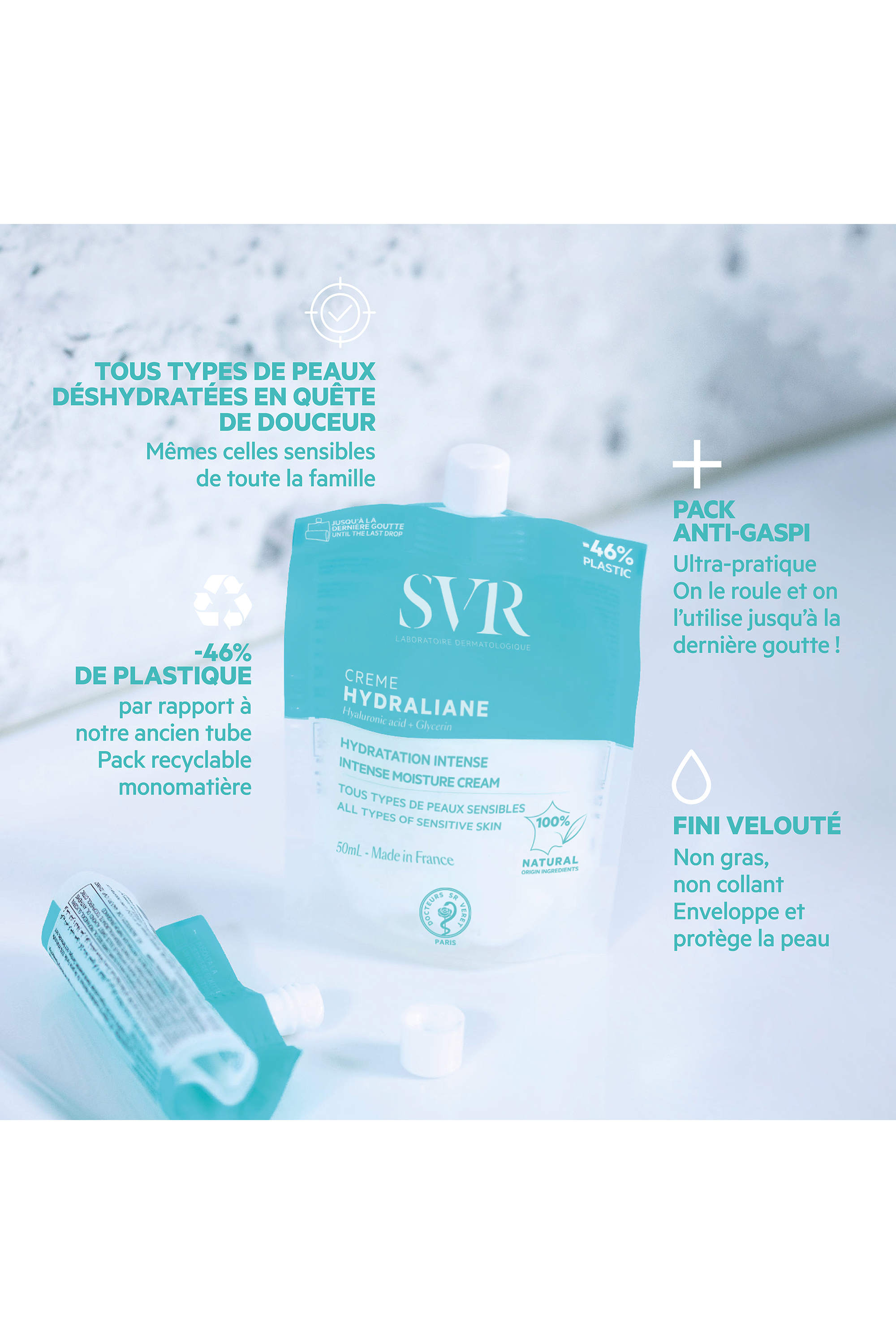 Crème hydratante Hydraliane tous types de peaux