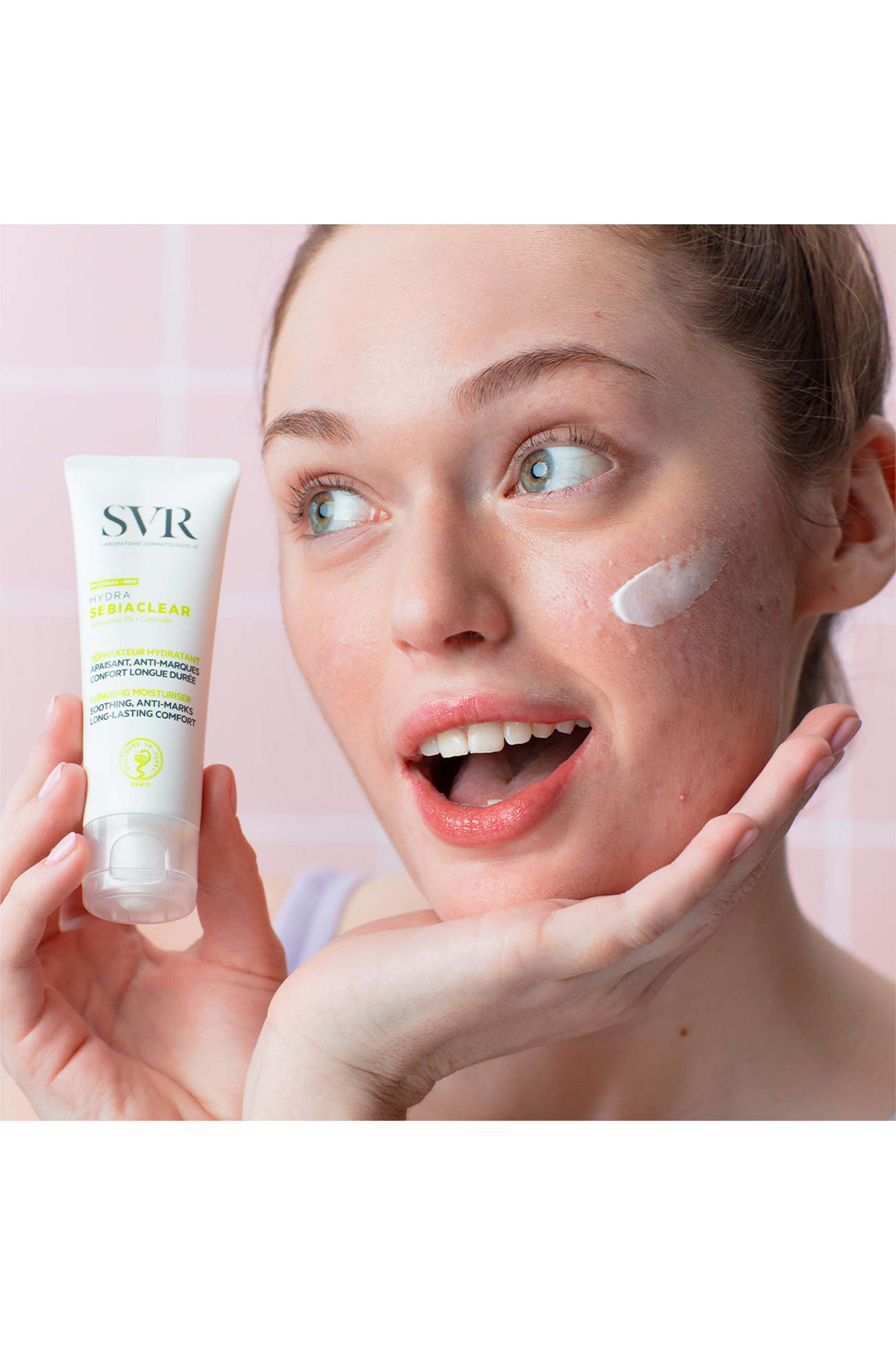 Soin visage réparateur hydratant & apaisant Sebiaclear