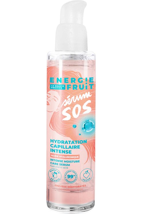 Sérum SOS pour cheveux déshydratés à l'acide hyaluronique pour une hydratation intense