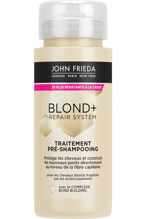 Traitement pré-shampoing pour cheveux blonds