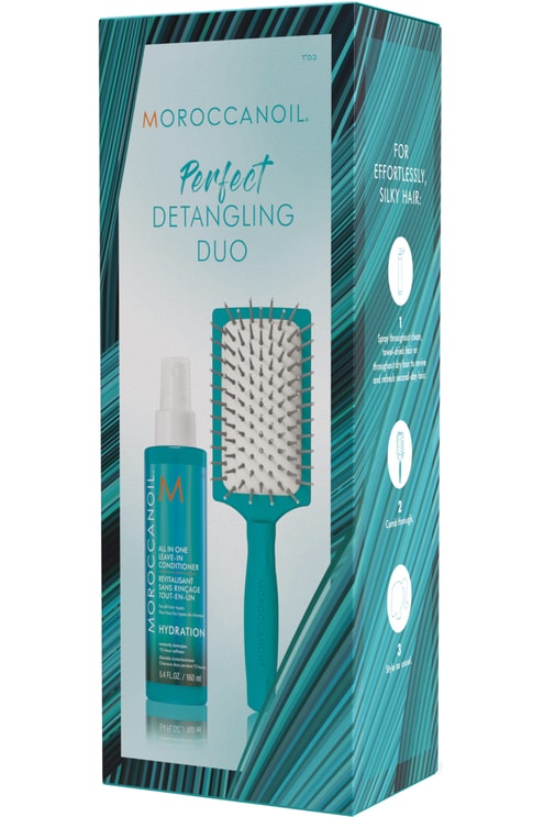 Duo démêlant idéal avec mini brosse offerte