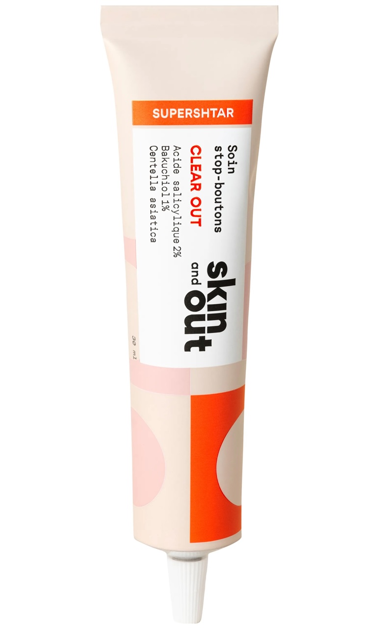 Soin ciblé stop-boutons Clear out