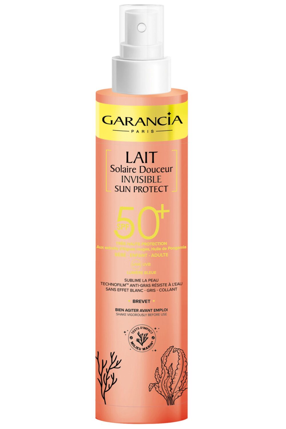 Garancia - Lait Solaire Douceur Invisible Sun Protect SPF50+