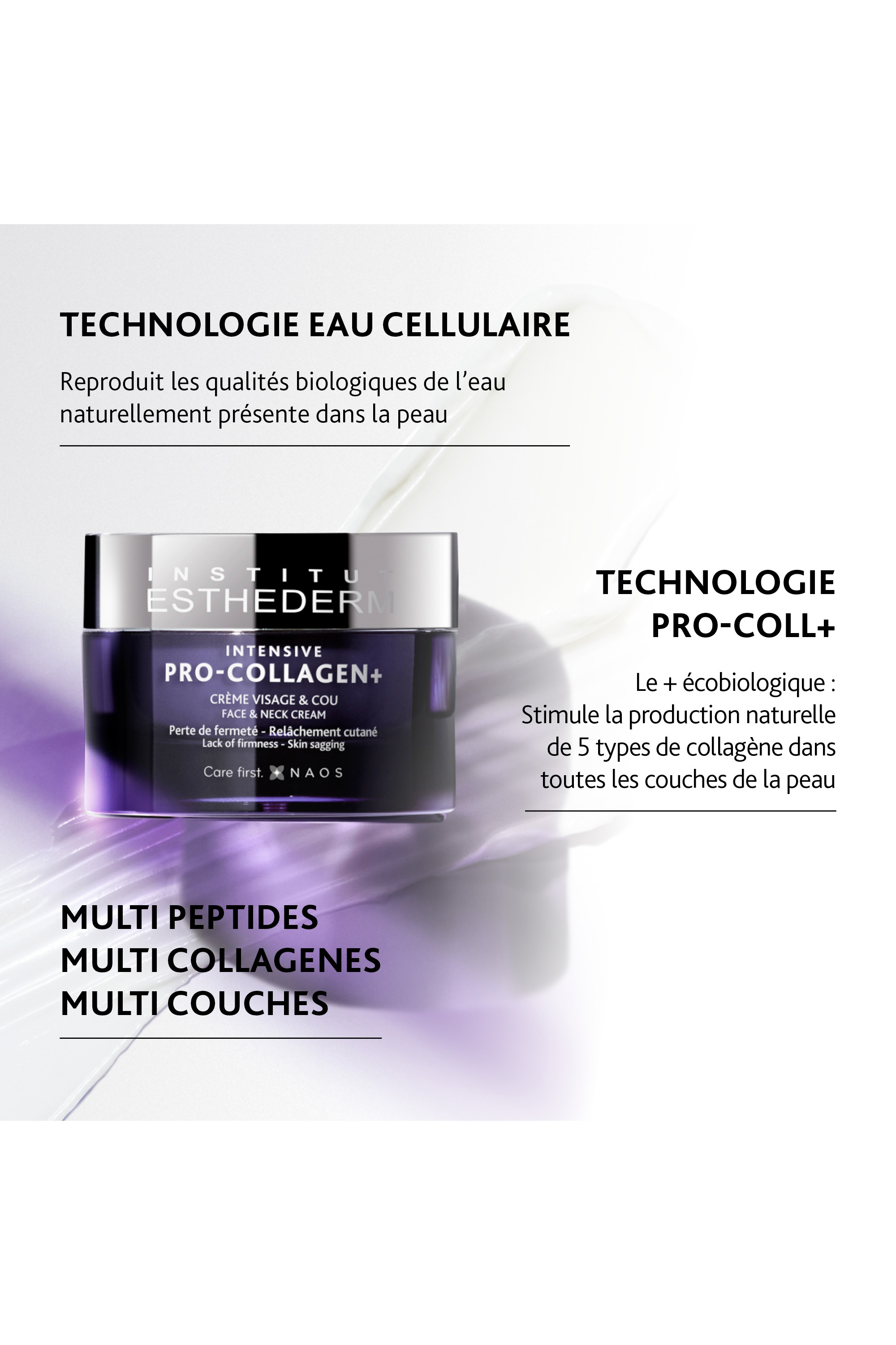 Crème fermeté visage Intensive Pro-collagen +