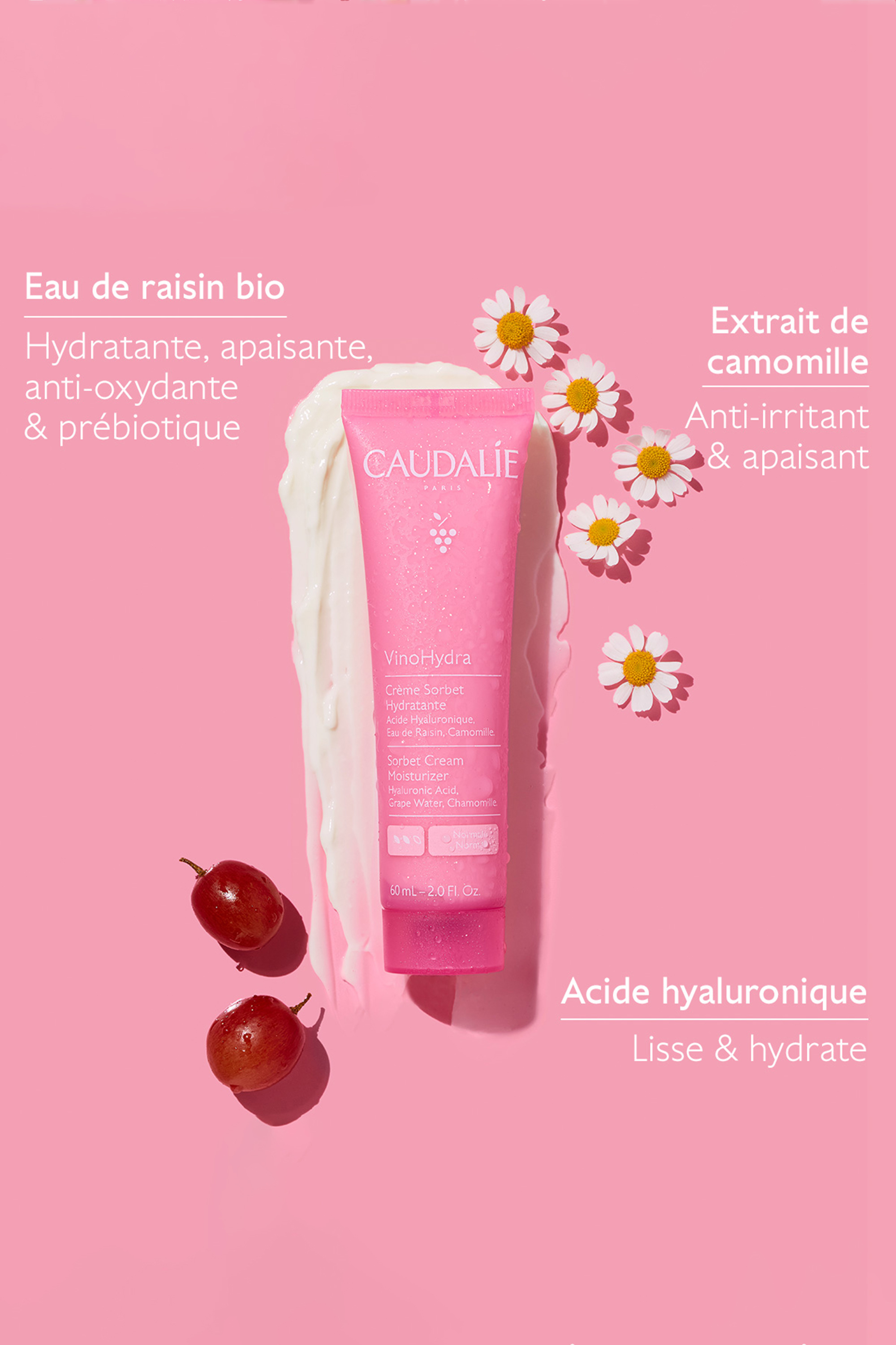 Crème Sorbet Hydratante Vinohydra