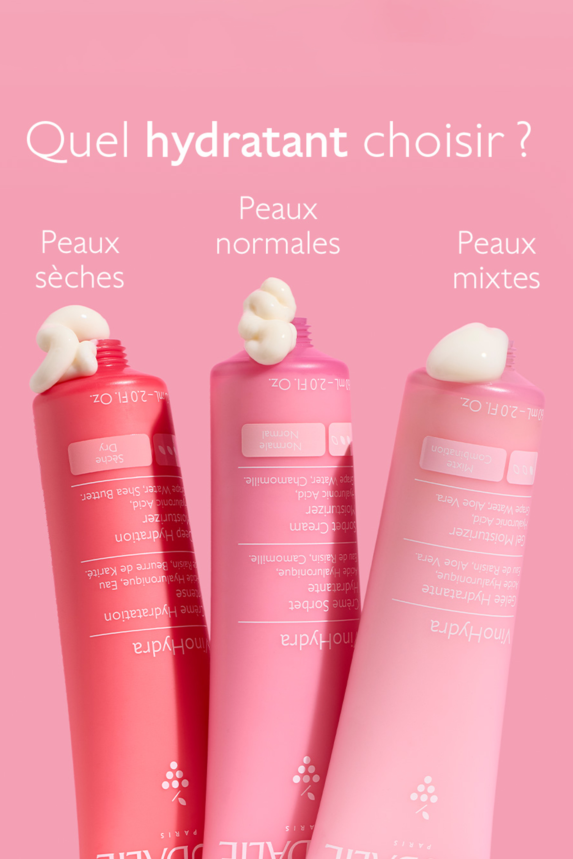 Crème Sorbet Hydratante Vinohydra