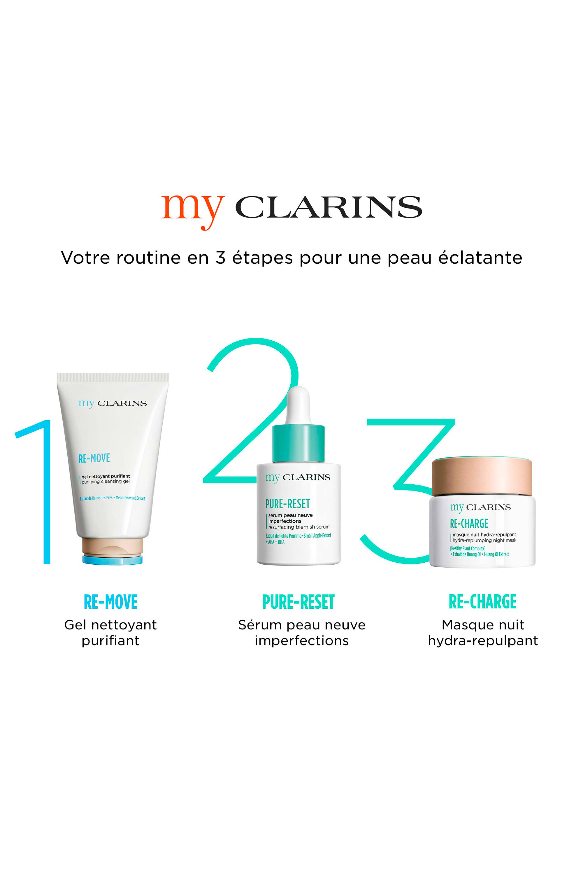 Masque de nuit hydra-repulpant Re-Charge