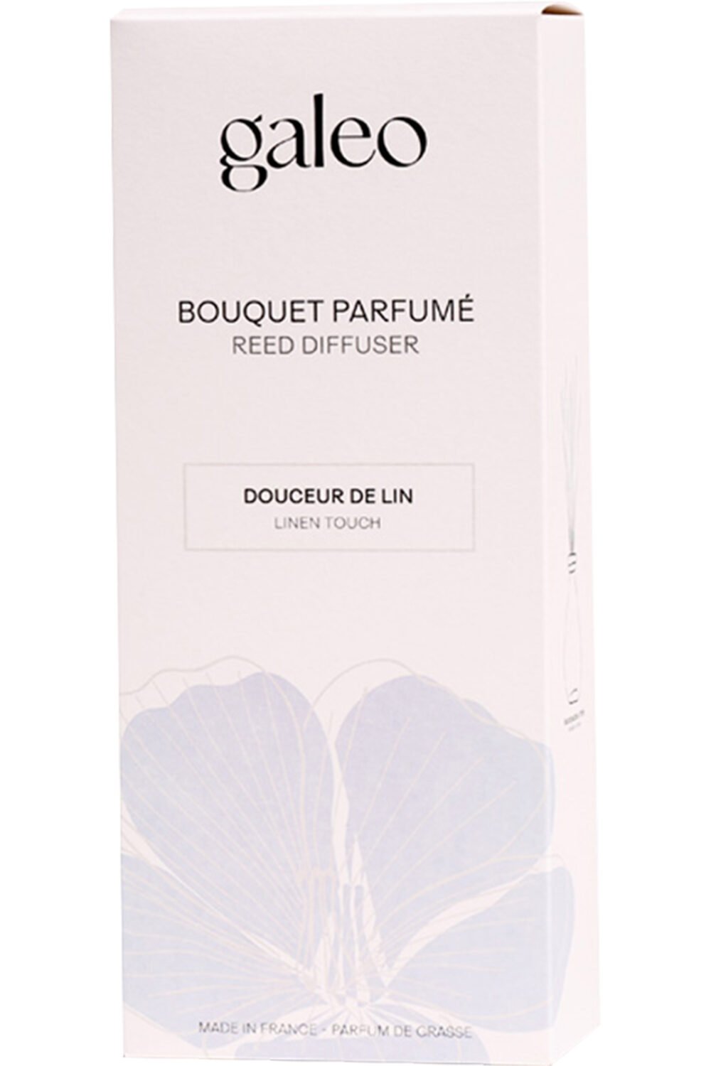 Galeo - Bouquet parfumé rechargeable douceur de lin 100ml