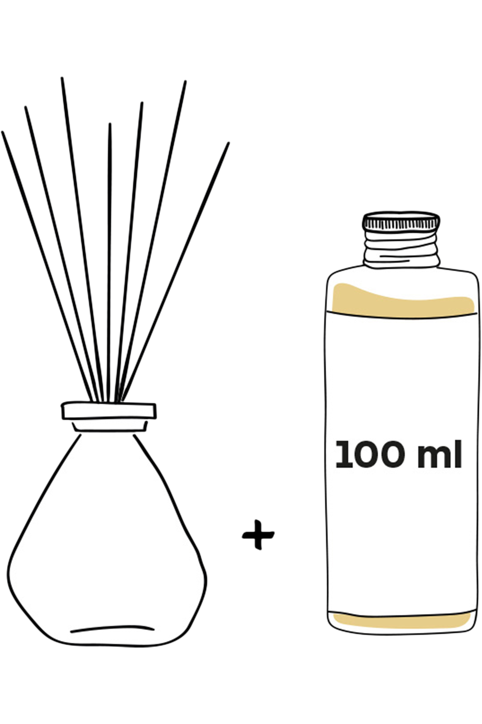 Bouquet parfumé 100ml