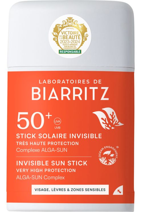 Stick solaire invisible SPF50+ visage & corps