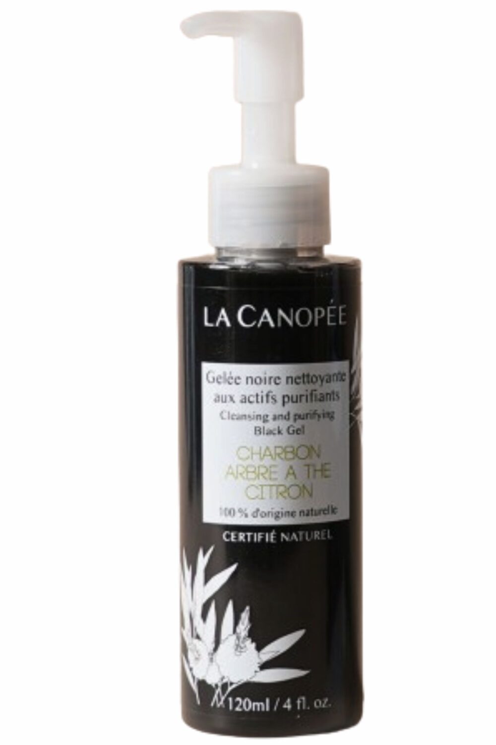 La Canopée - Gelée noire nettoyante aux actifs purifiants 120ml