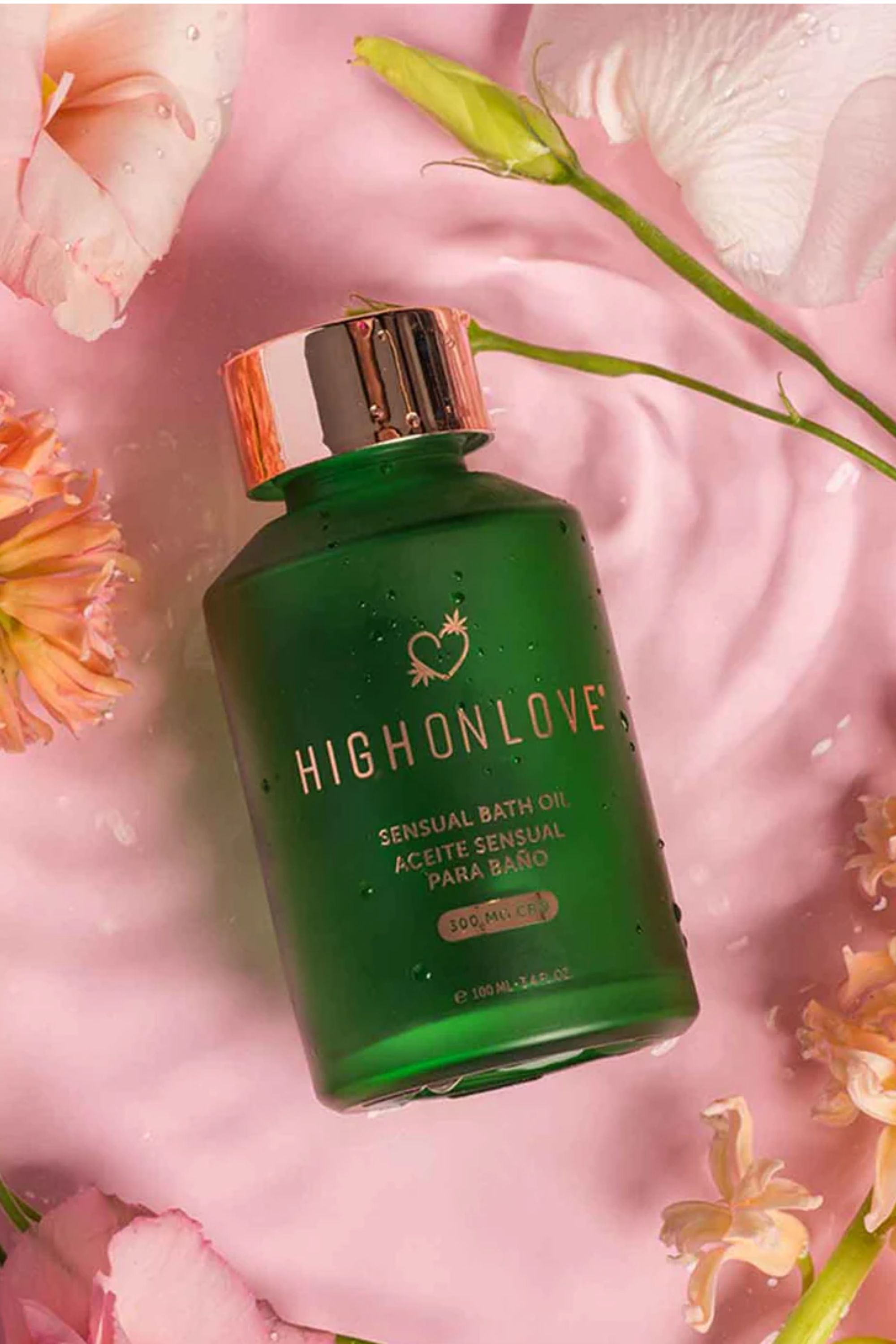 Huile de bain sensuelle CBD