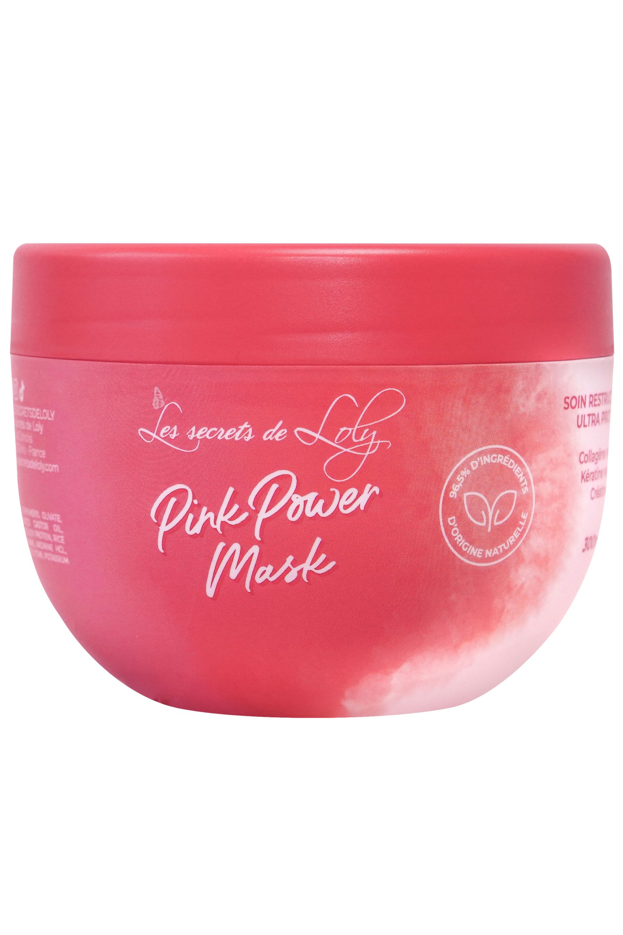 Masque capillaire Pink Power Mask pour cheveux abimés