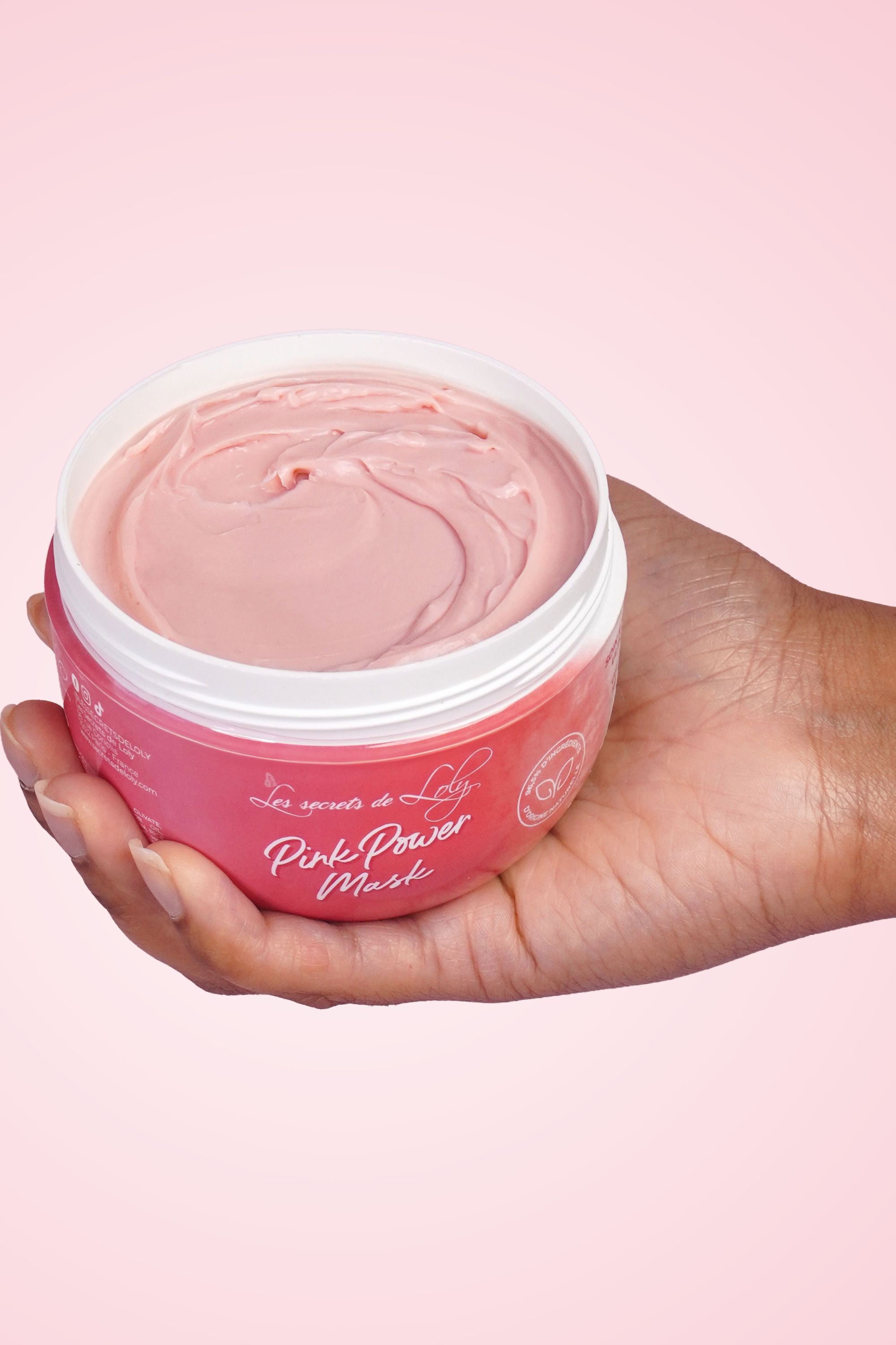 Masque capillaire Pink Power Mask pour cheveux abimés