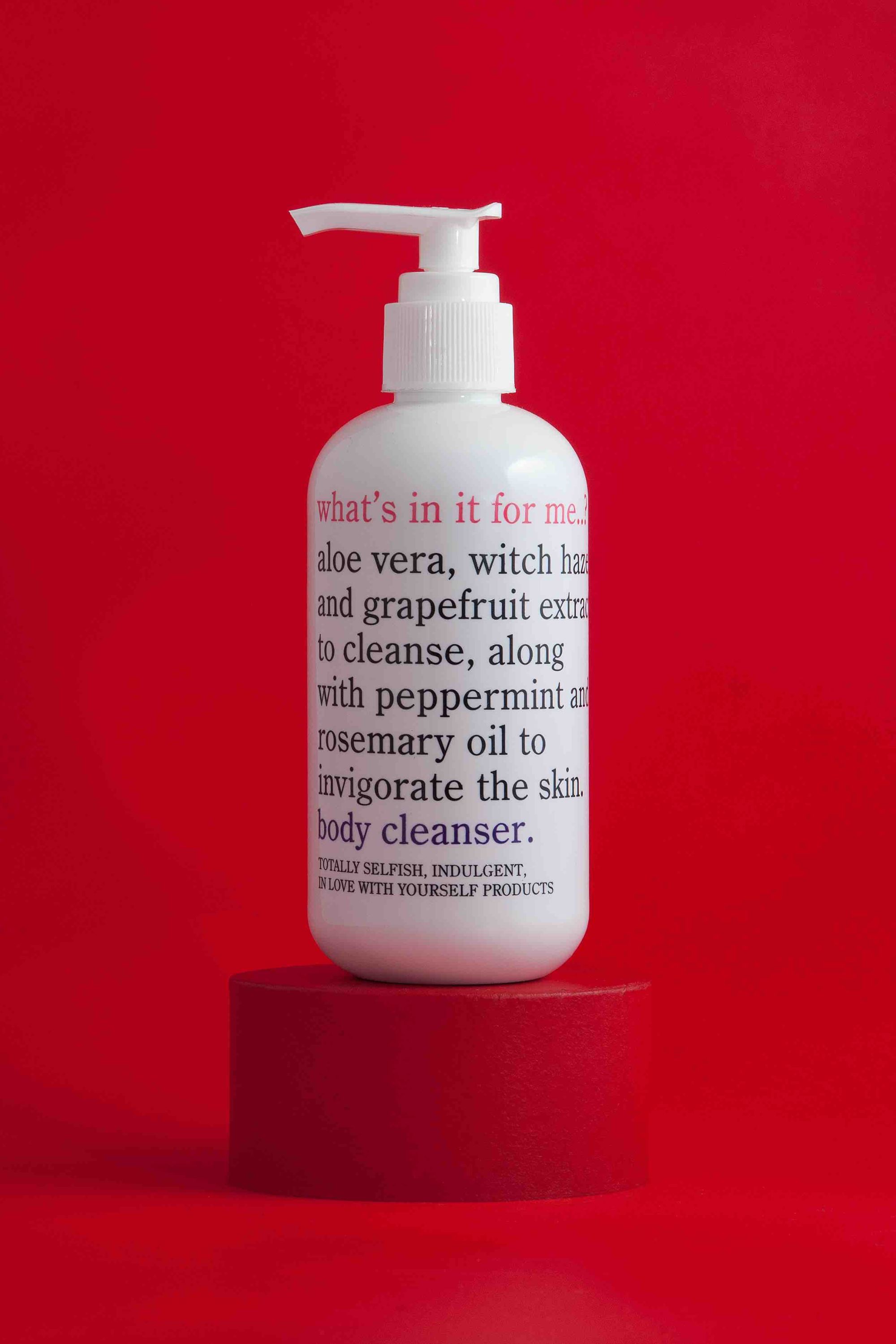 Gel douche au thé noir